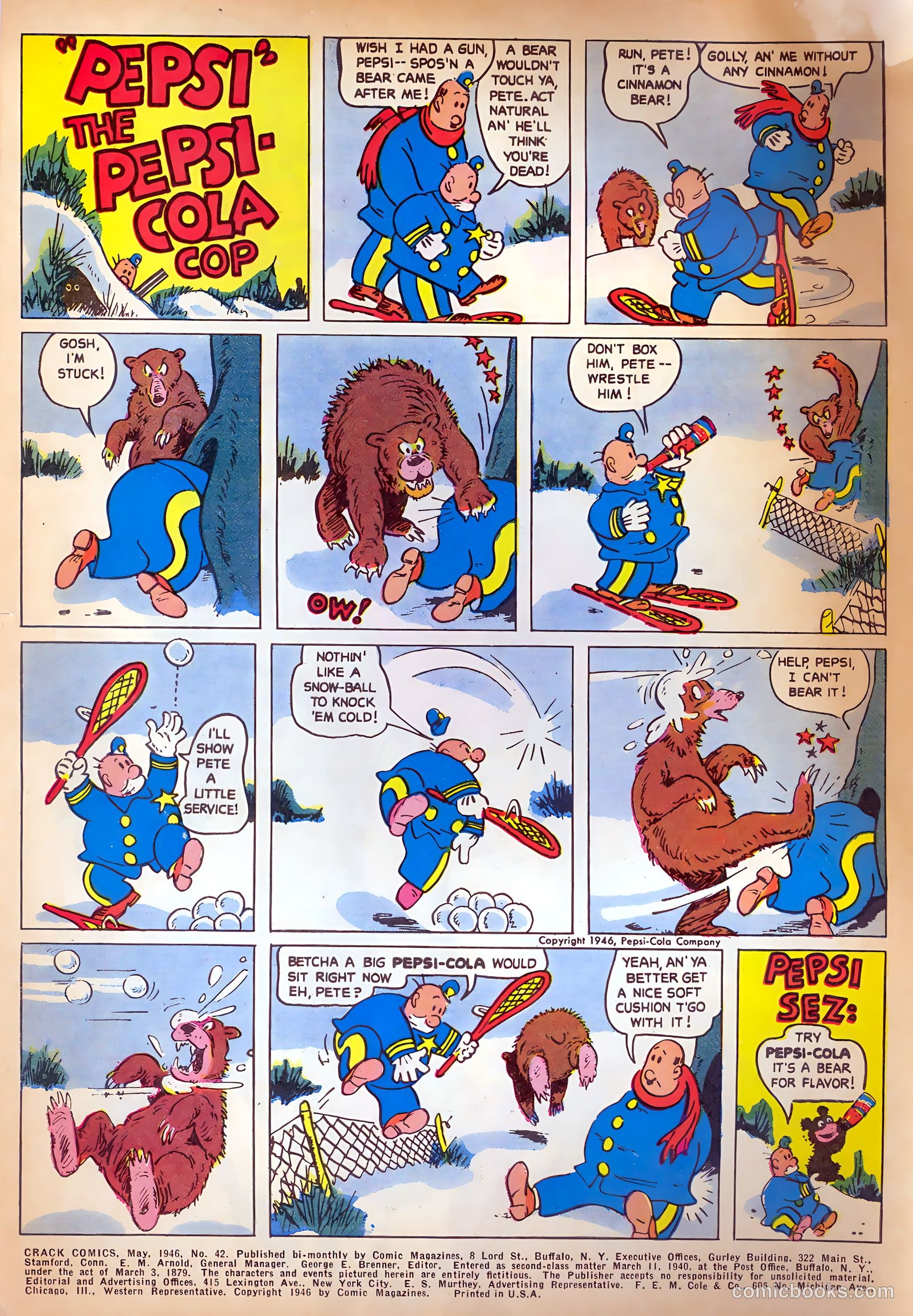Crack Comics #42 (1946) — page 2 of 60