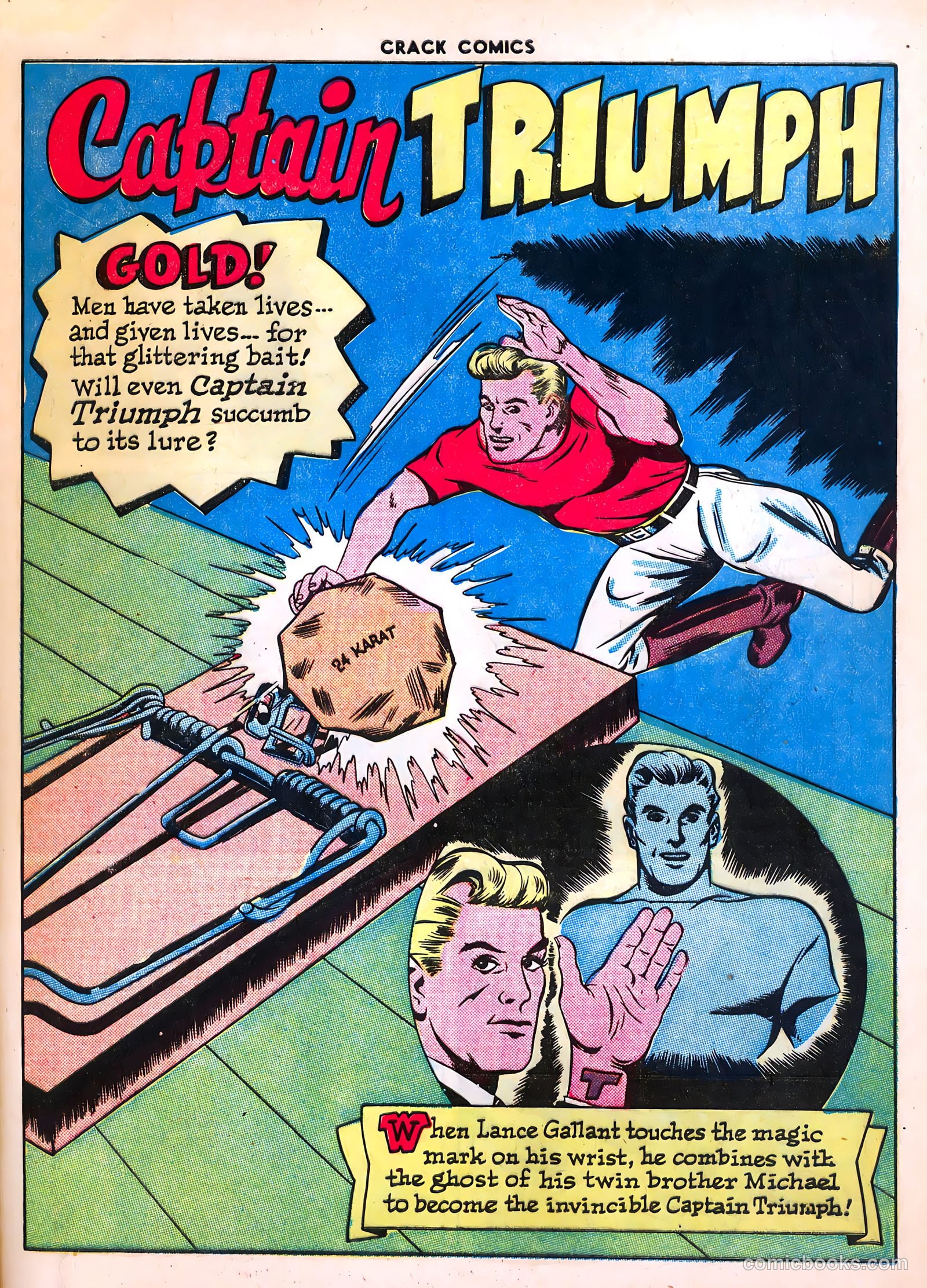 Crack Comics #42 (1946) — page 3 of 60