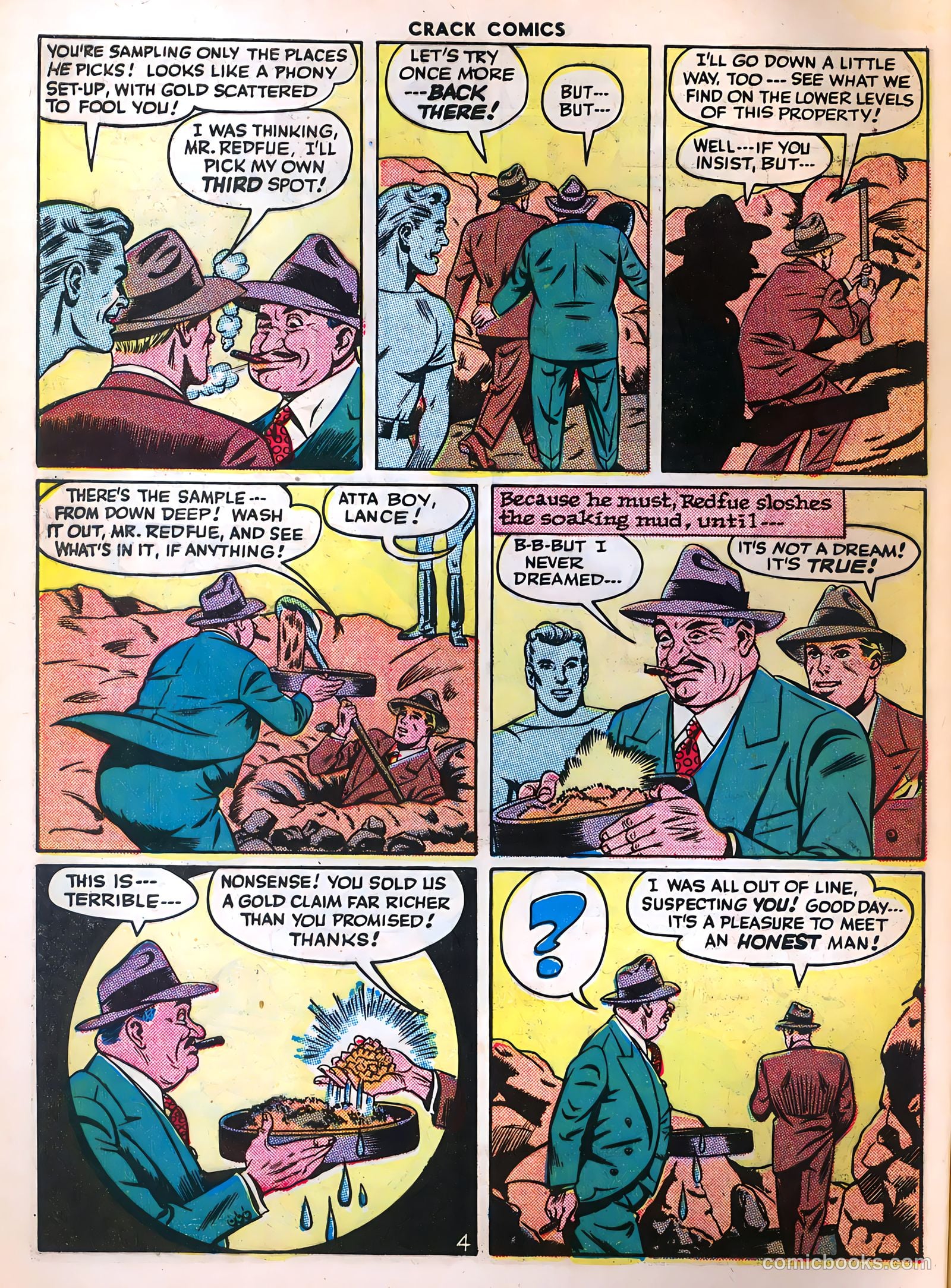Crack Comics #42 (1946) — page 6 of 60