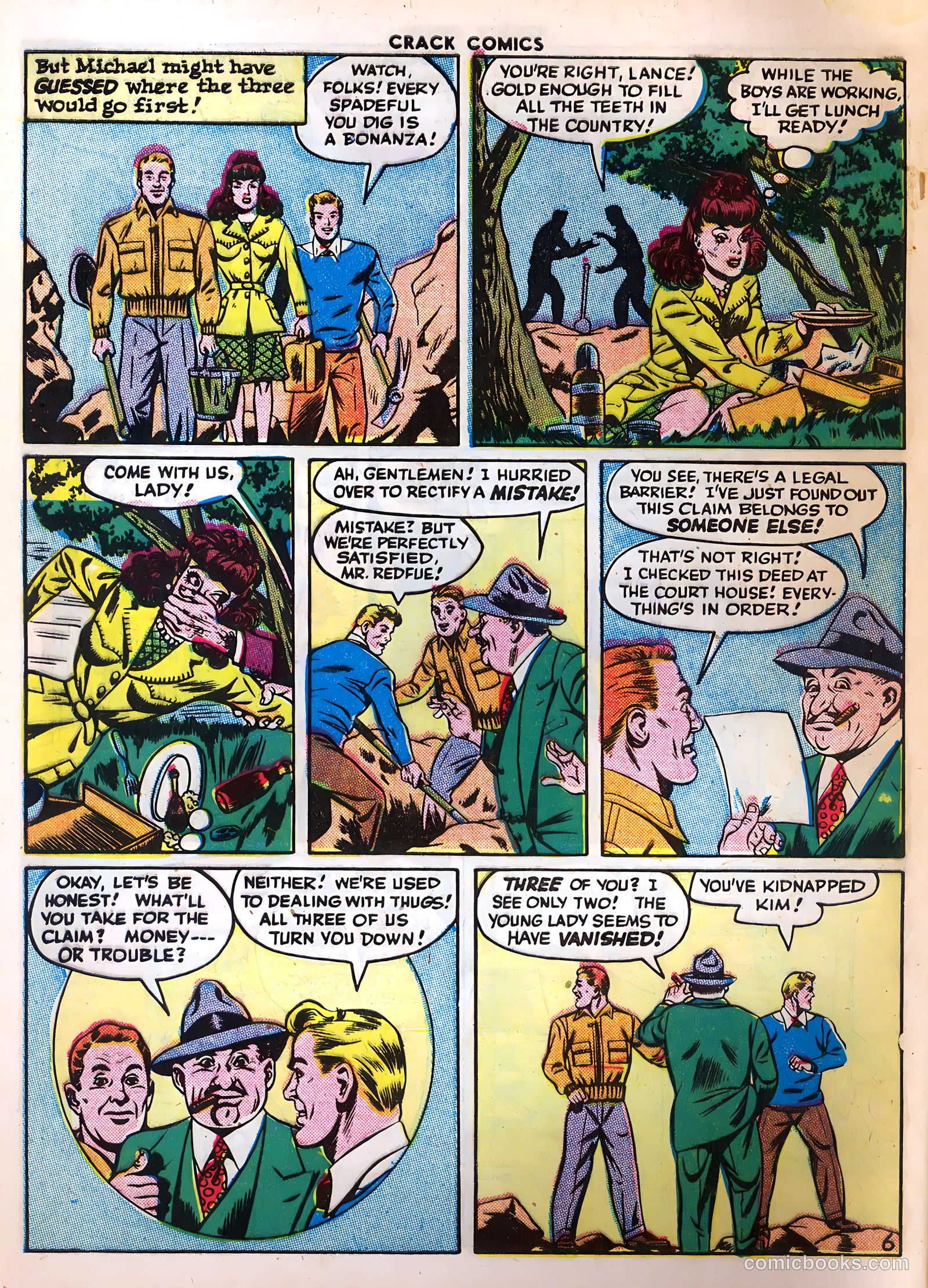 Crack Comics #42 (1946) — page 8 of 60