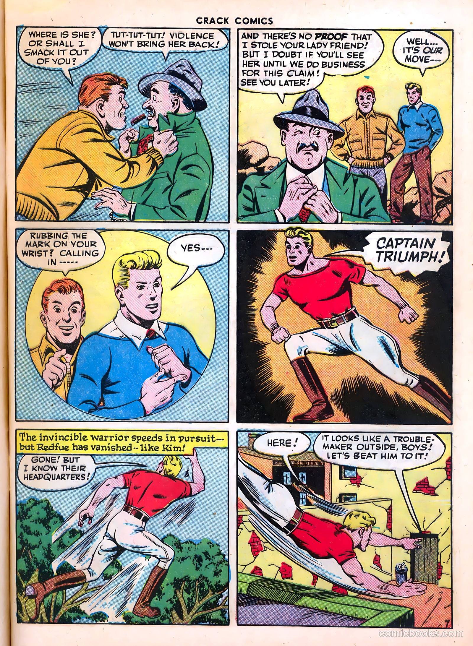 Crack Comics #42 (1946) — page 9 of 60