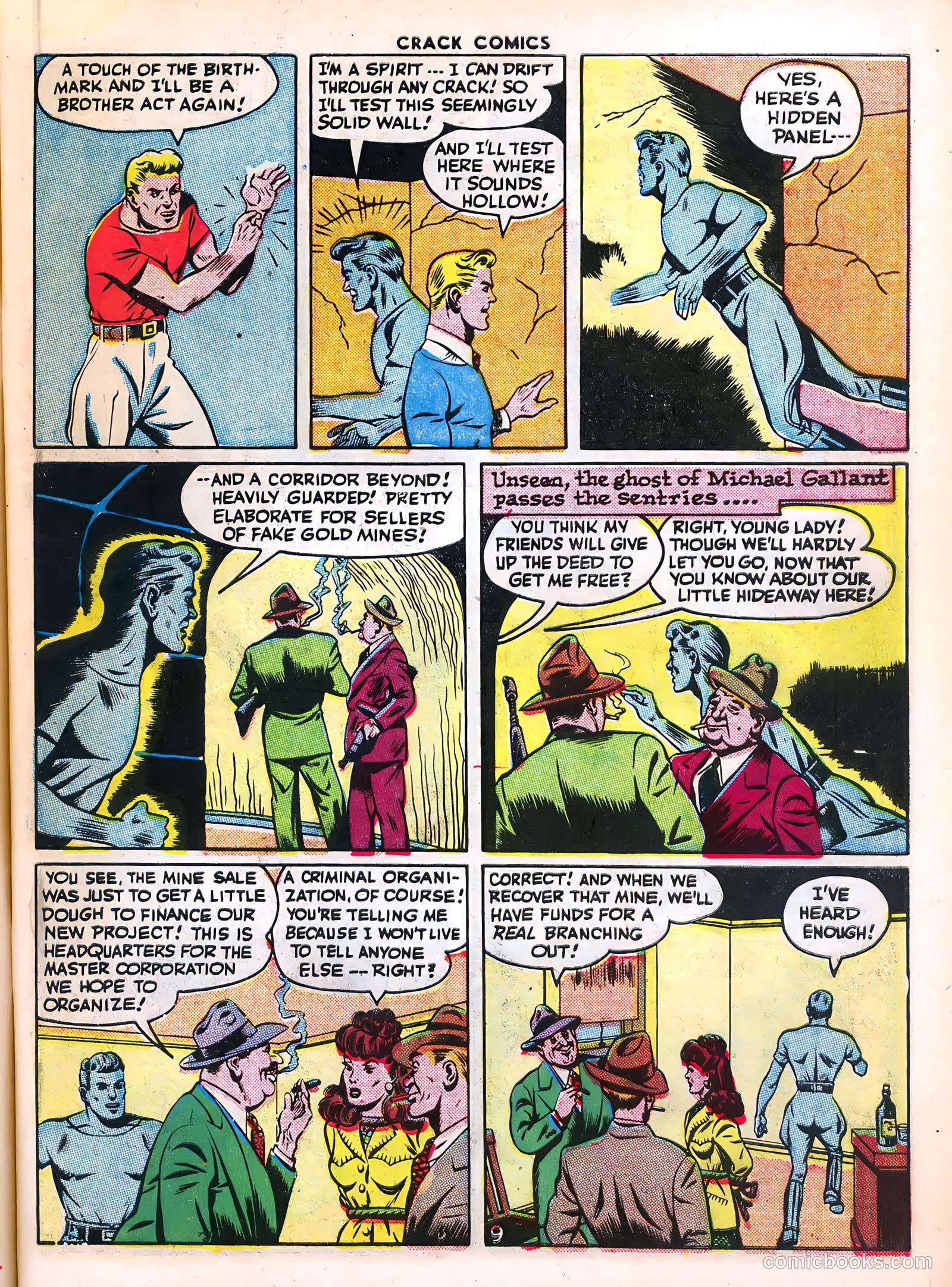 Crack Comics #42 (1946) — page 11 of 60