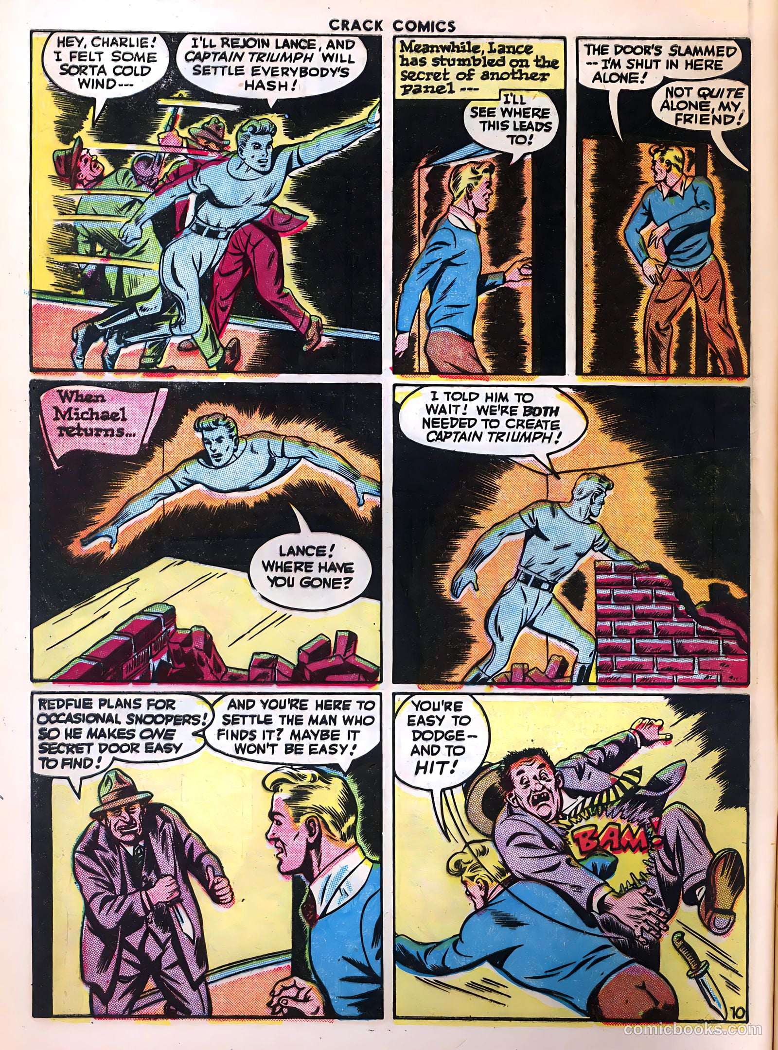 Crack Comics #42 (1946) — page 12 of 60