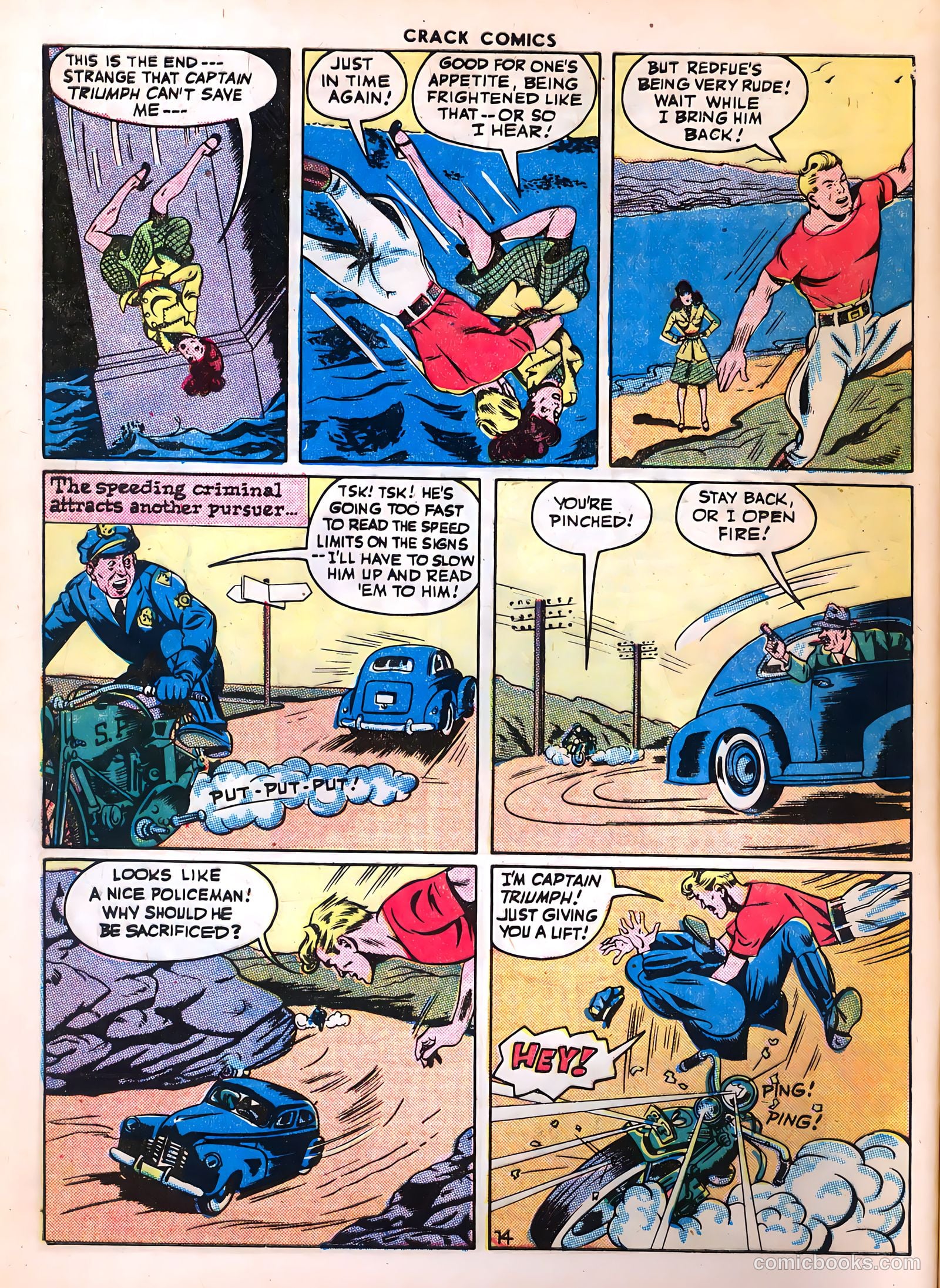 Crack Comics #42 (1946) — page 16 of 60