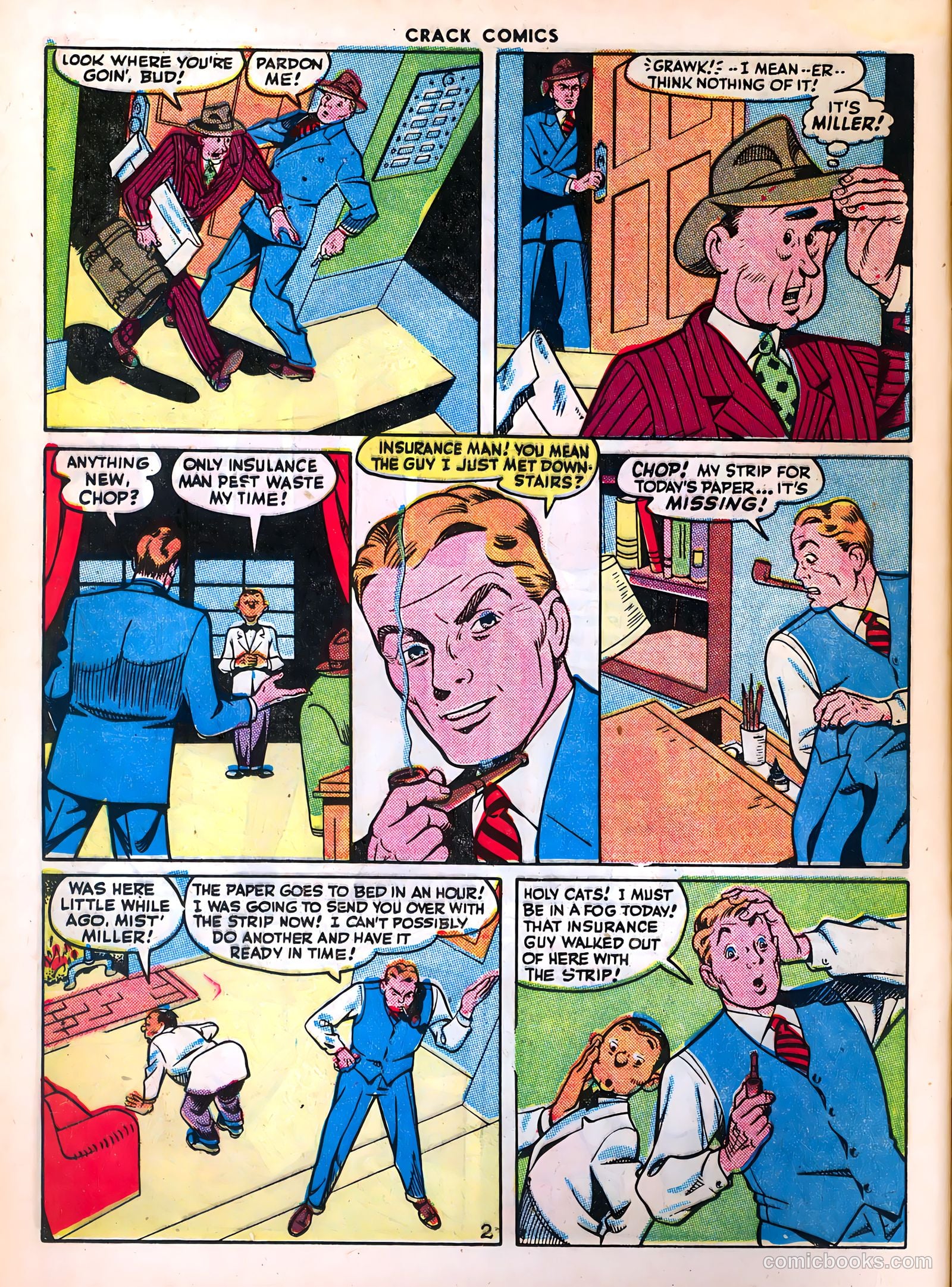 Crack Comics #42 (1946) — page 20 of 60