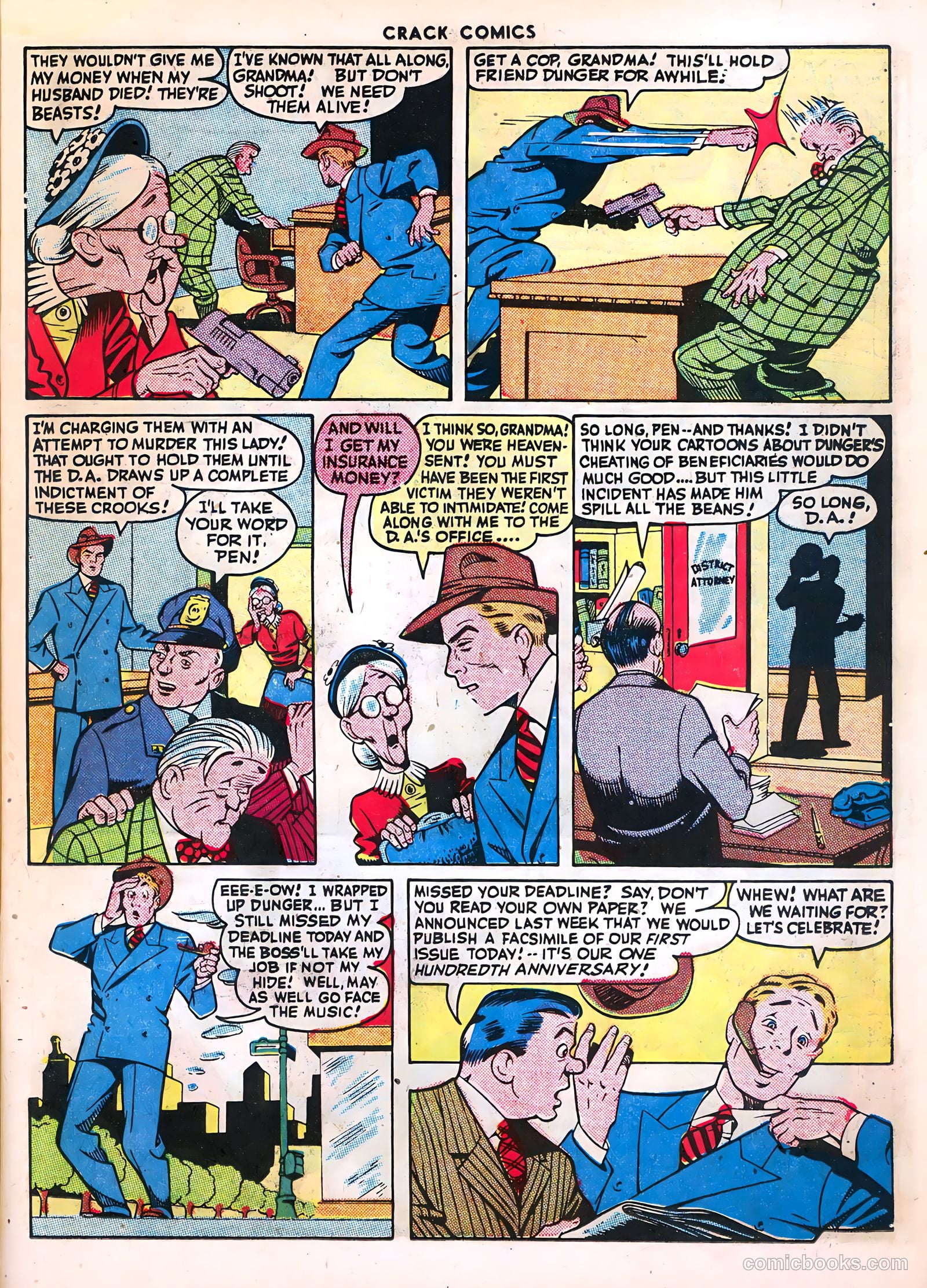 Crack Comics #42 (1946) — page 23 of 60