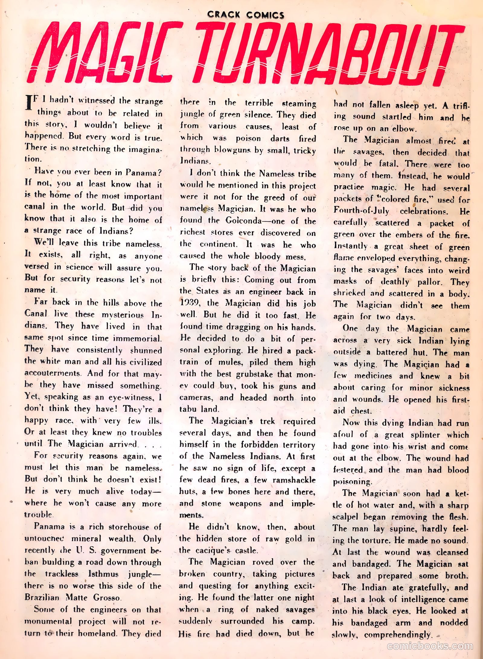 Crack Comics #42 (1946) — page 42 of 60