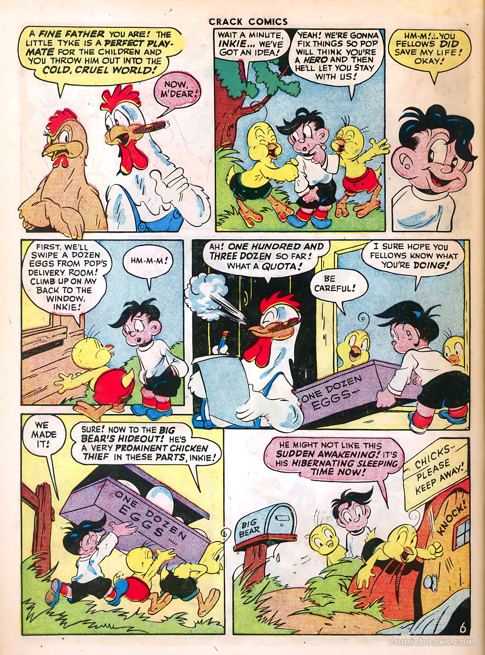 Crack Comics #42 (1946) — page 56 of 60