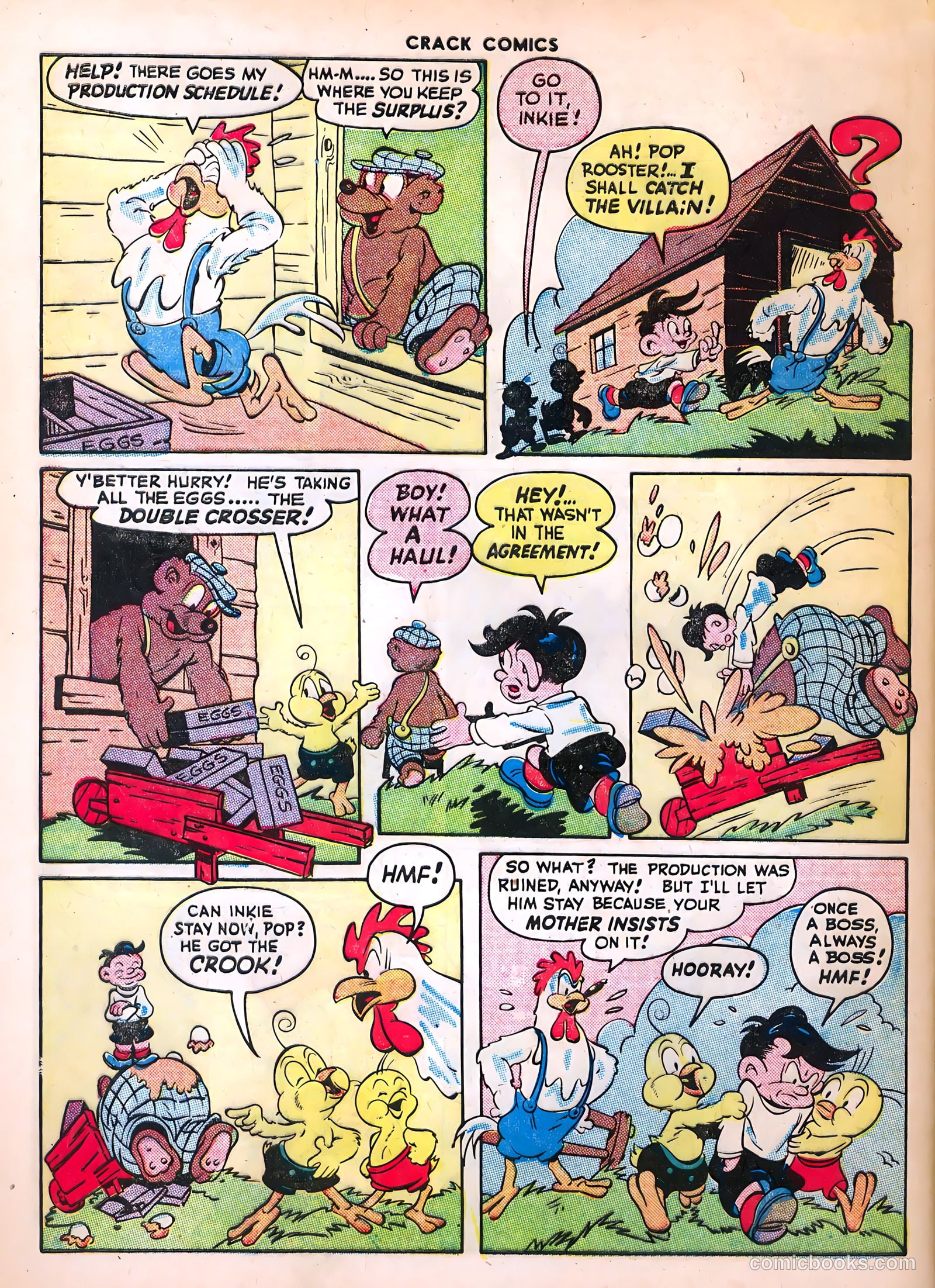 Crack Comics #42 (1946) — page 58 of 60