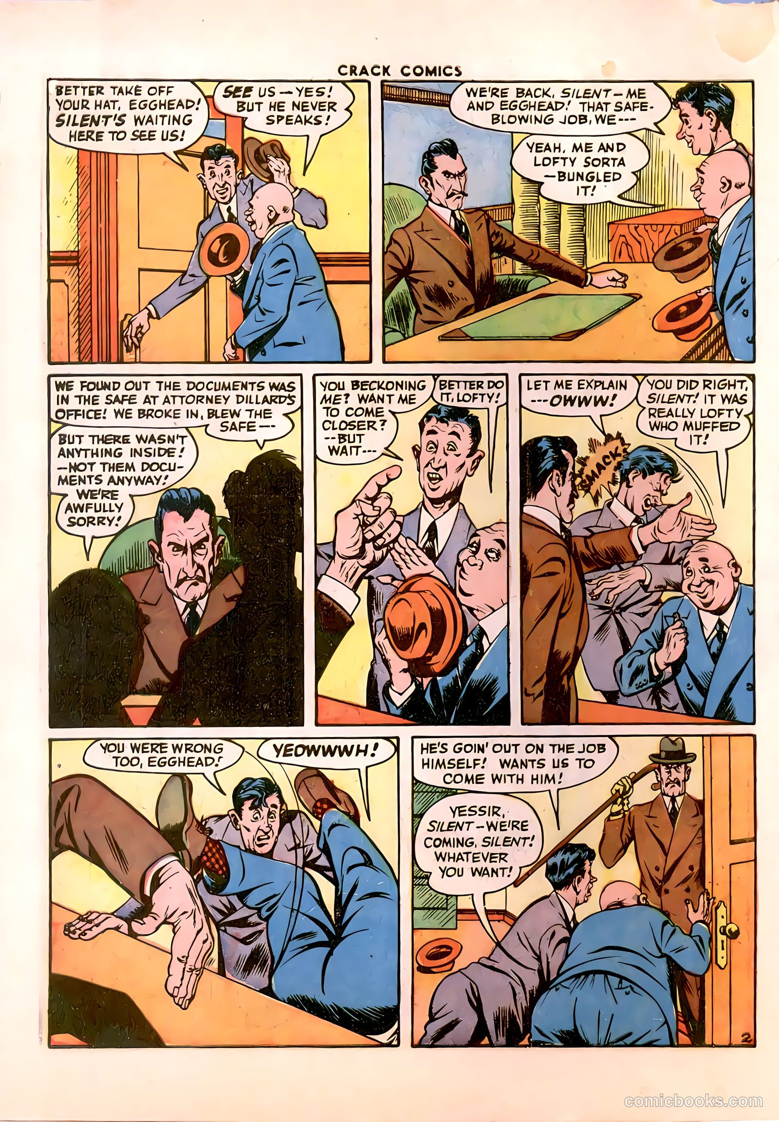 Crack Comics #43 (1946) — page 4 of 60