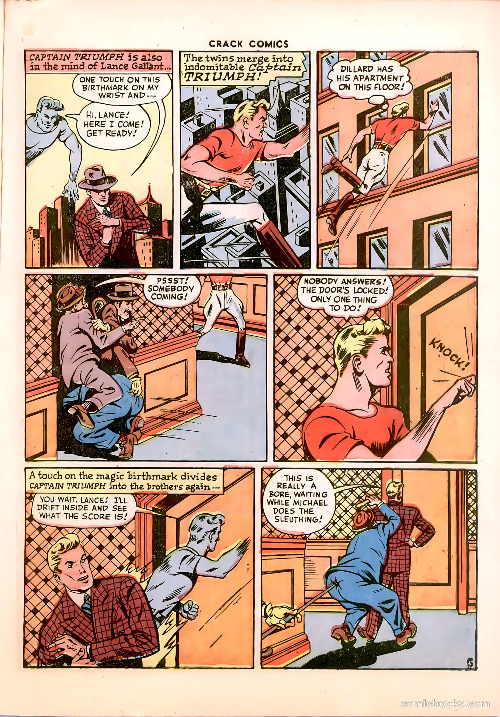 Crack Comics #43 (1946) — page 7 of 60