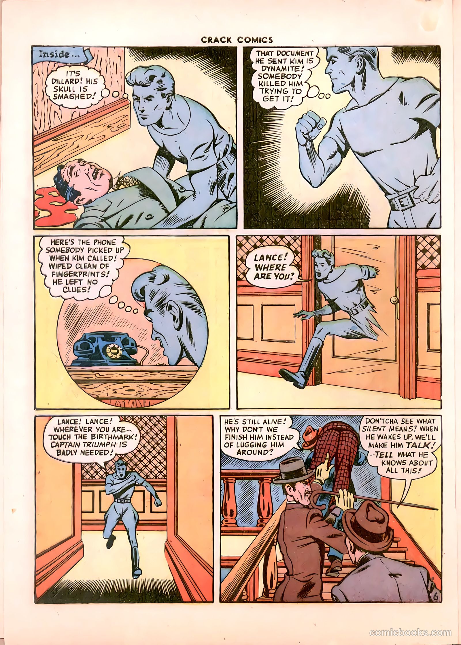 Crack Comics #43 (1946) — page 8 of 60