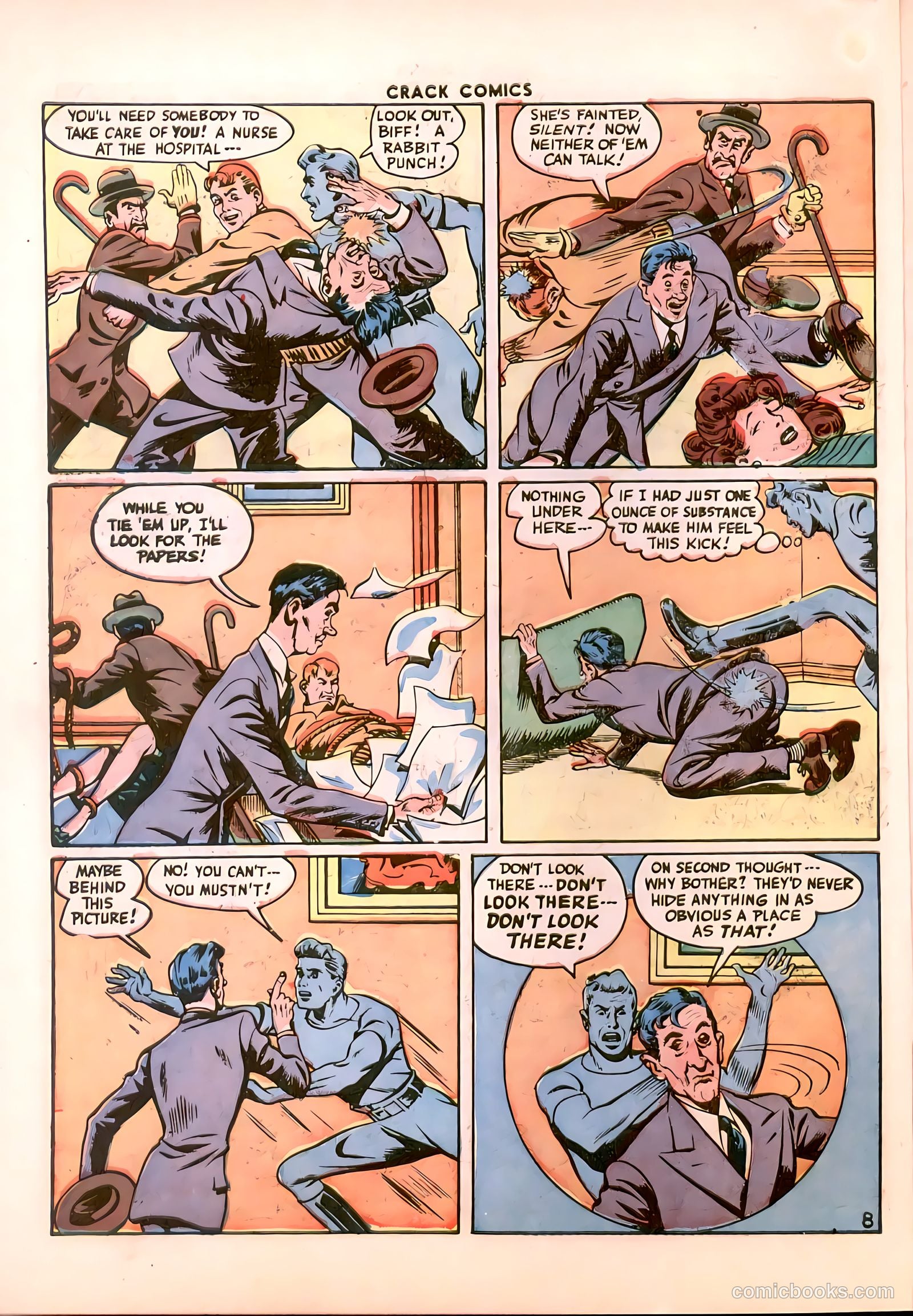 Crack Comics #43 (1946) — page 10 of 60