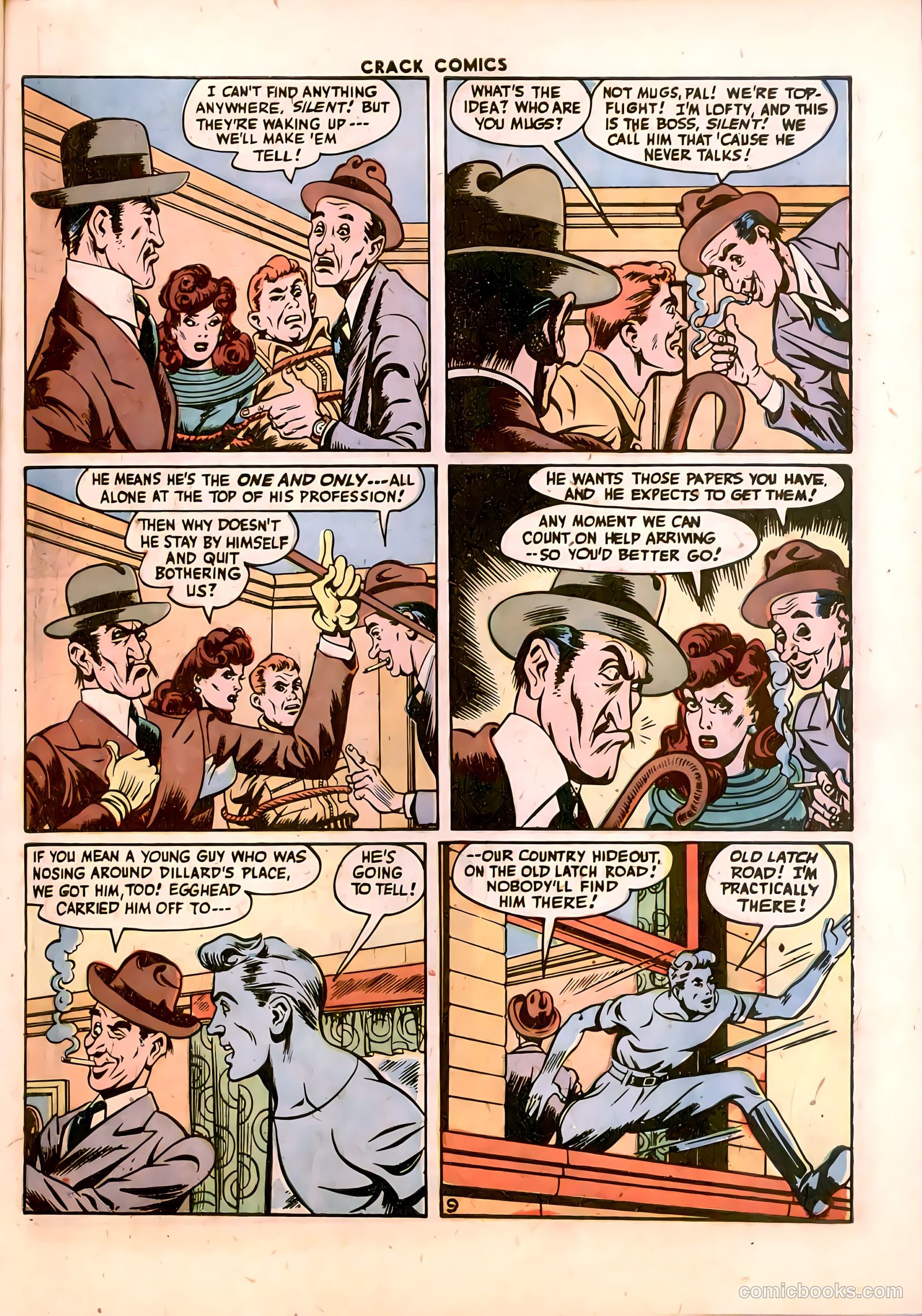 Crack Comics #43 (1946) — page 11 of 60