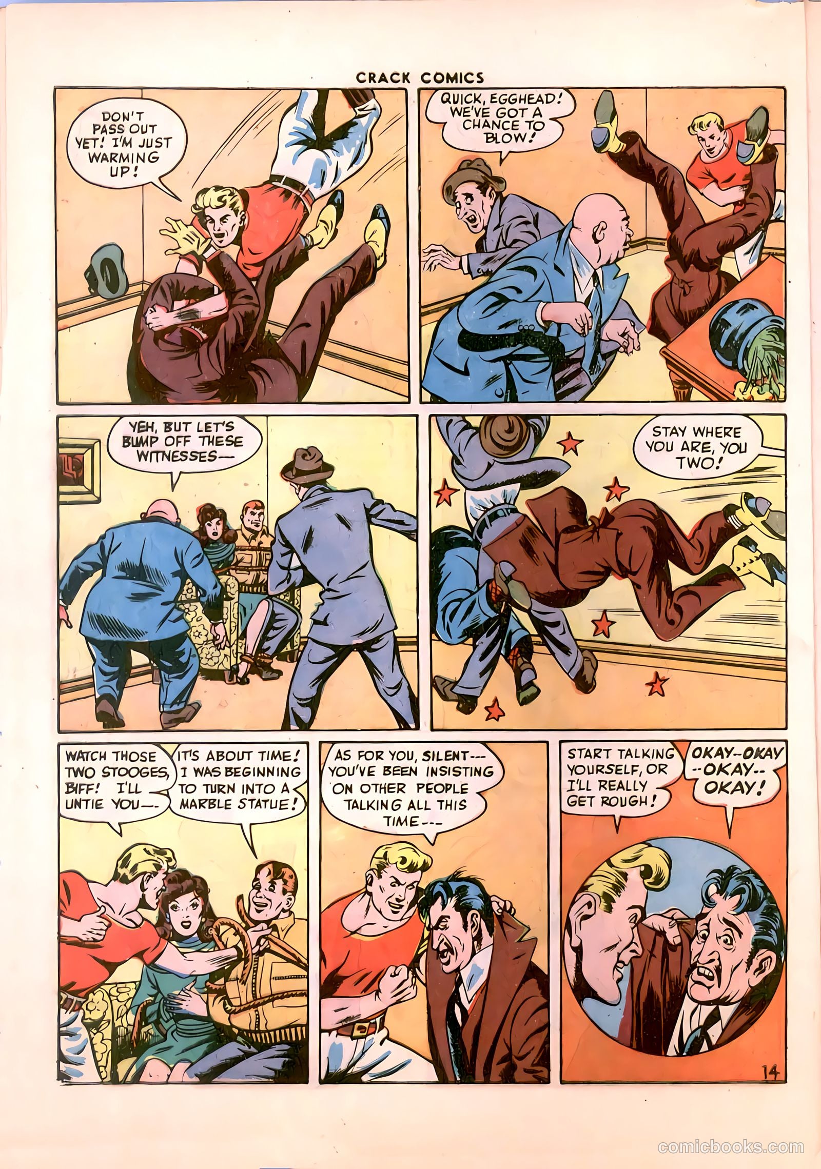 Crack Comics #43 (1946) — page 16 of 60