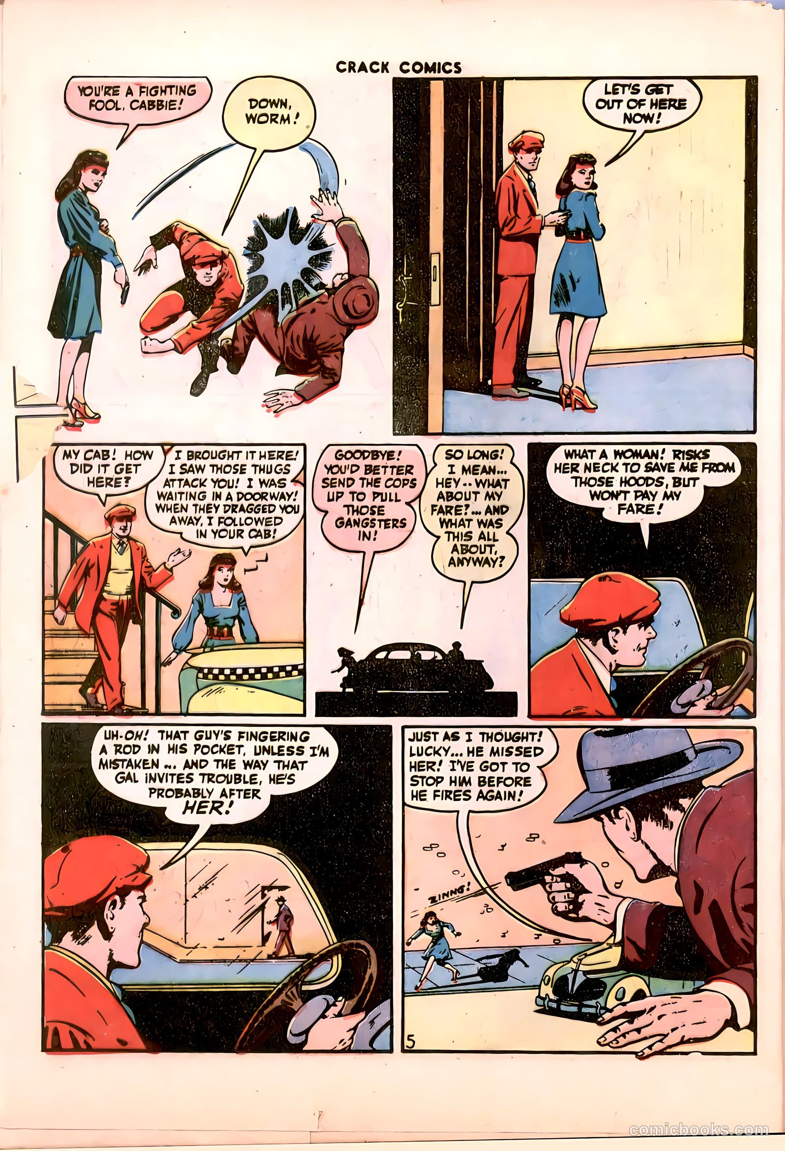 Crack Comics #43 (1946) — page 34 of 60