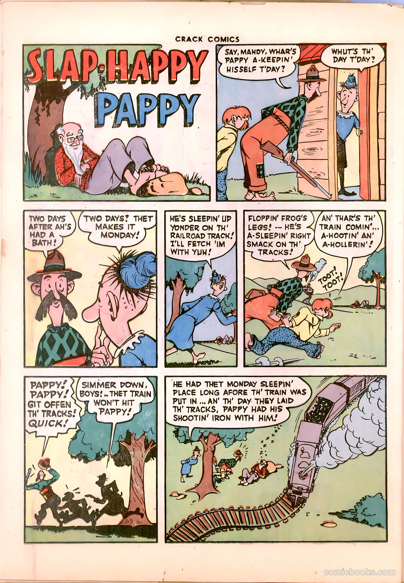 Crack Comics #43 (1946) — page 36 of 60