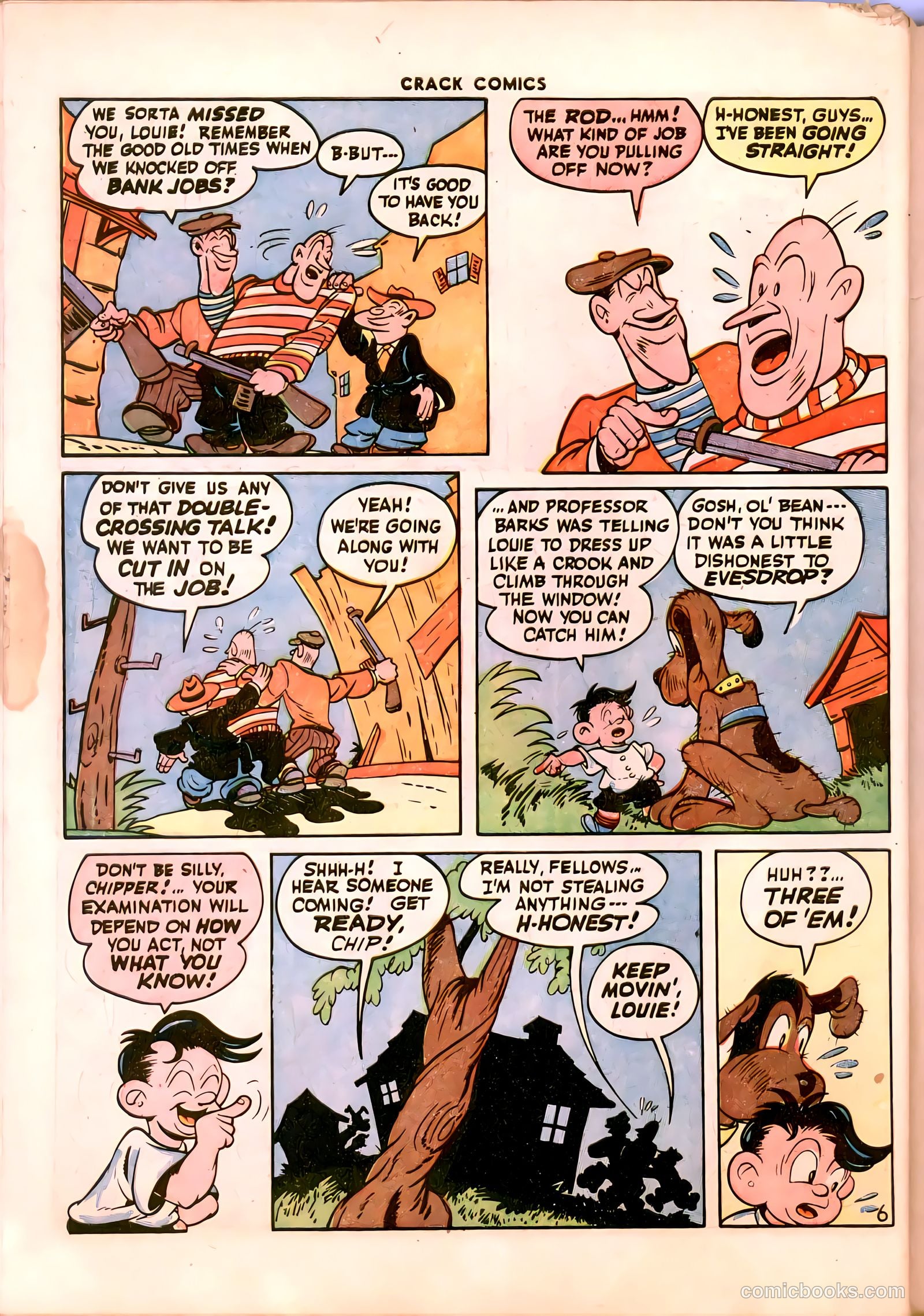 Crack Comics #43 (1946) — page 56 of 60