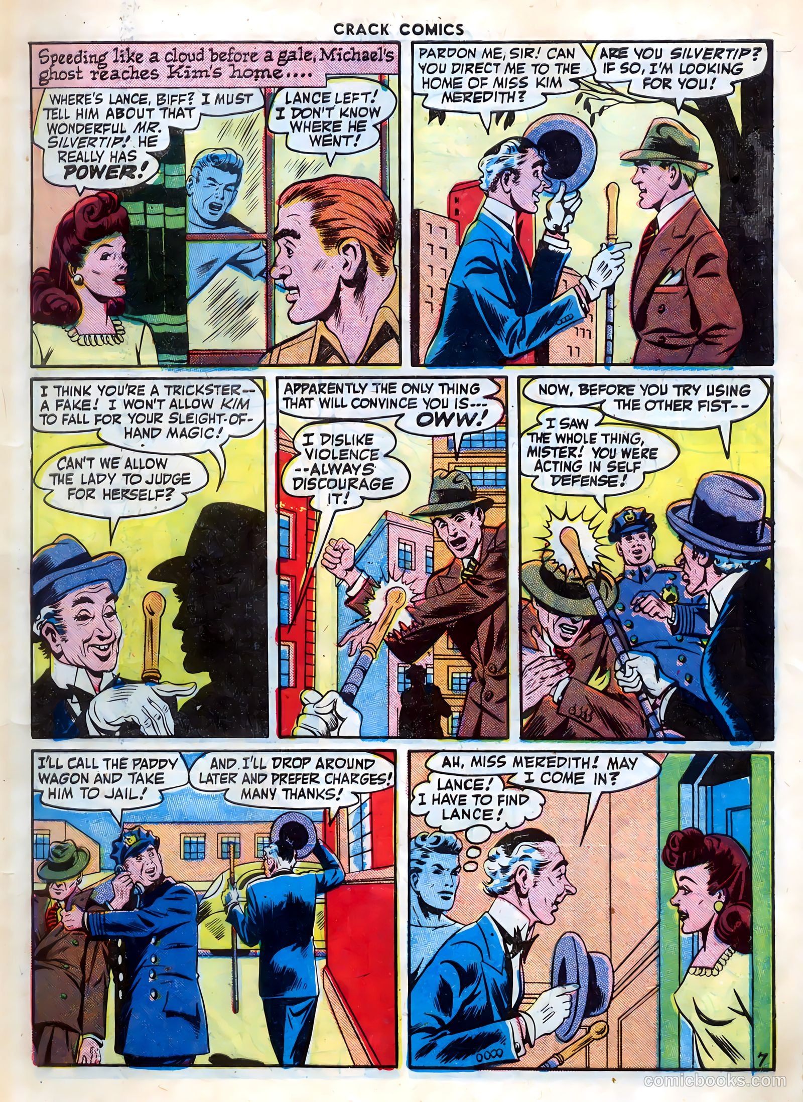 Crack Comics #44 (1946) — page 10 of 61