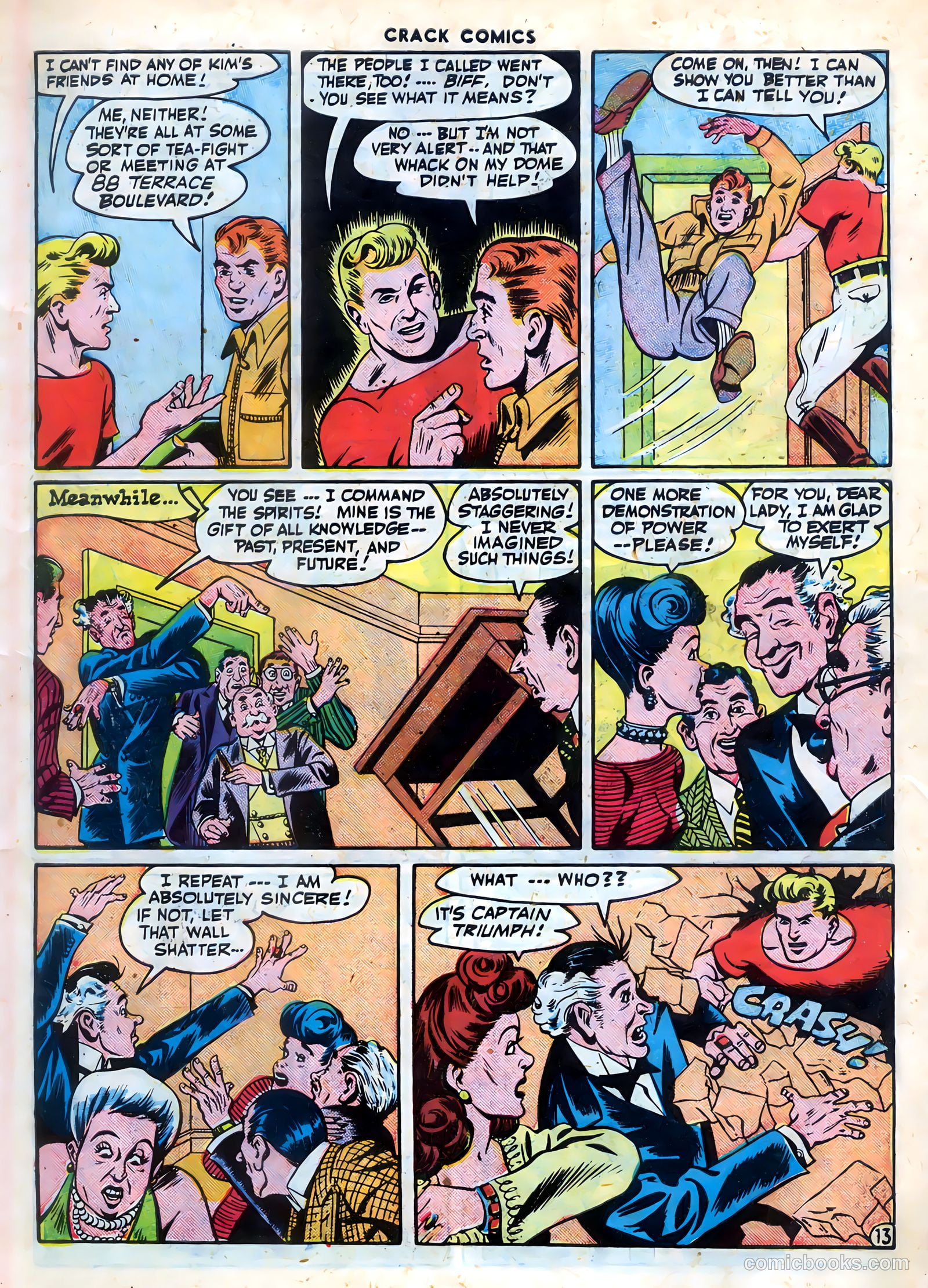 Crack Comics #44 (1946) — page 16 of 61