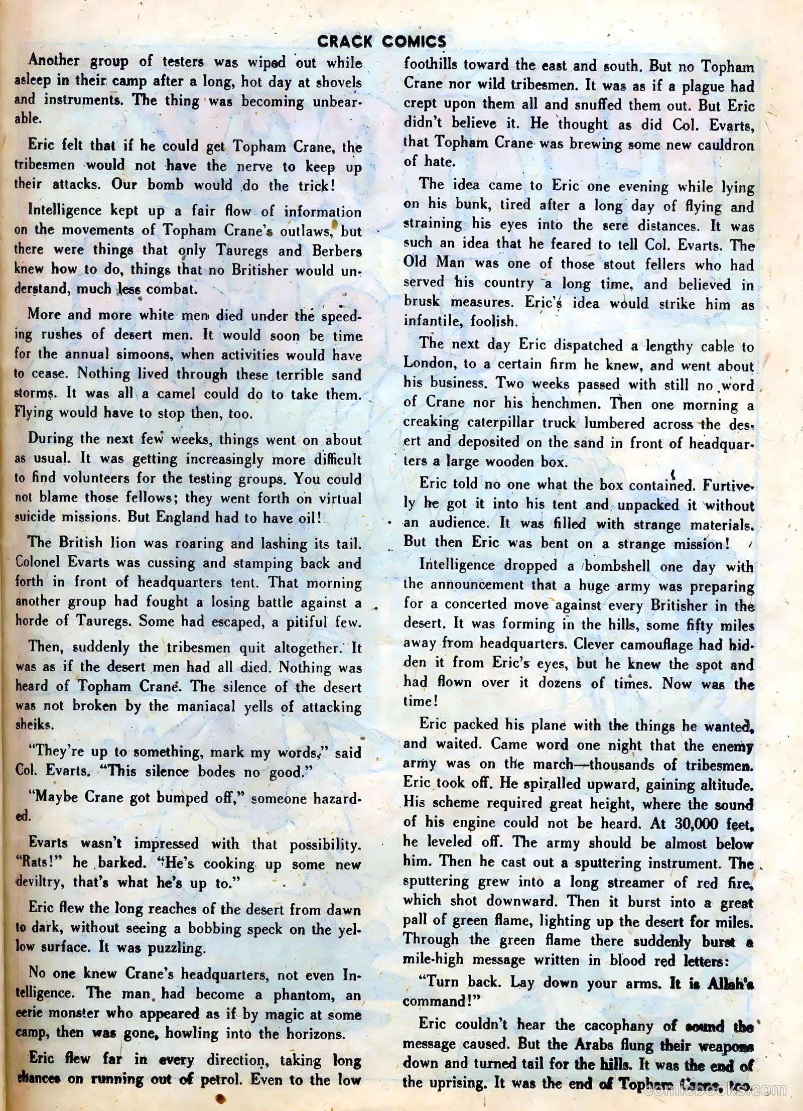 Crack Comics #44 (1946) — page 44 of 61