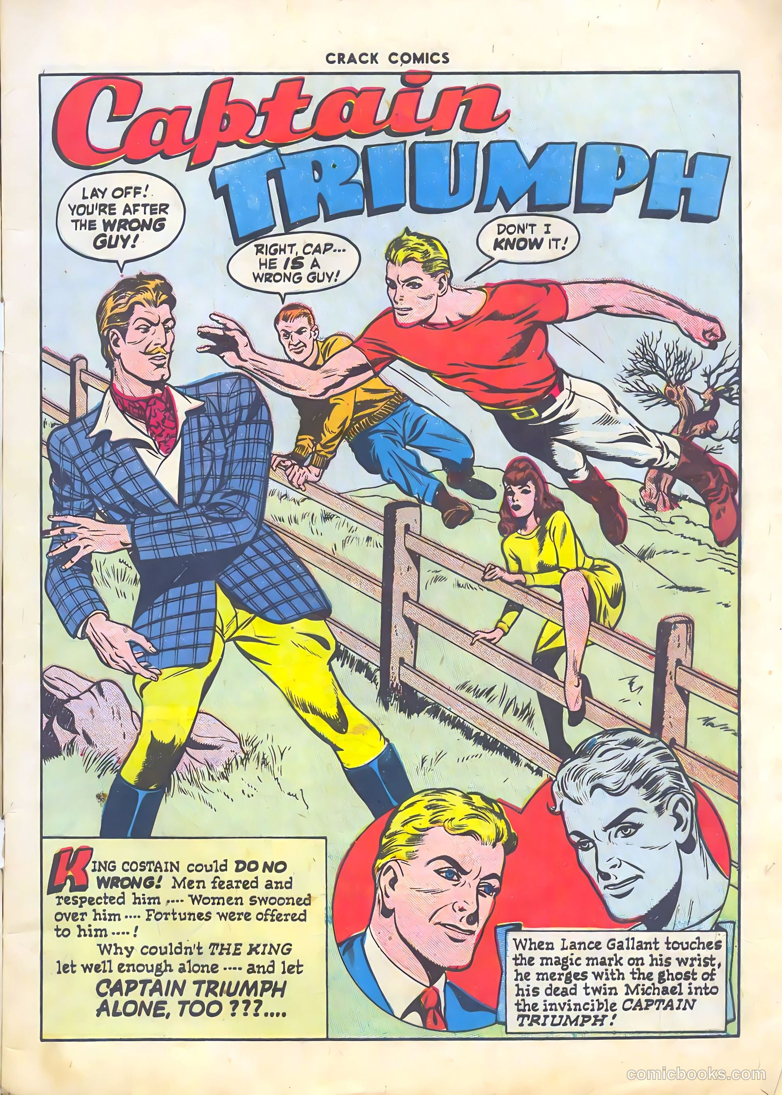 Crack Comics #45 (1946) — page 3 of 60