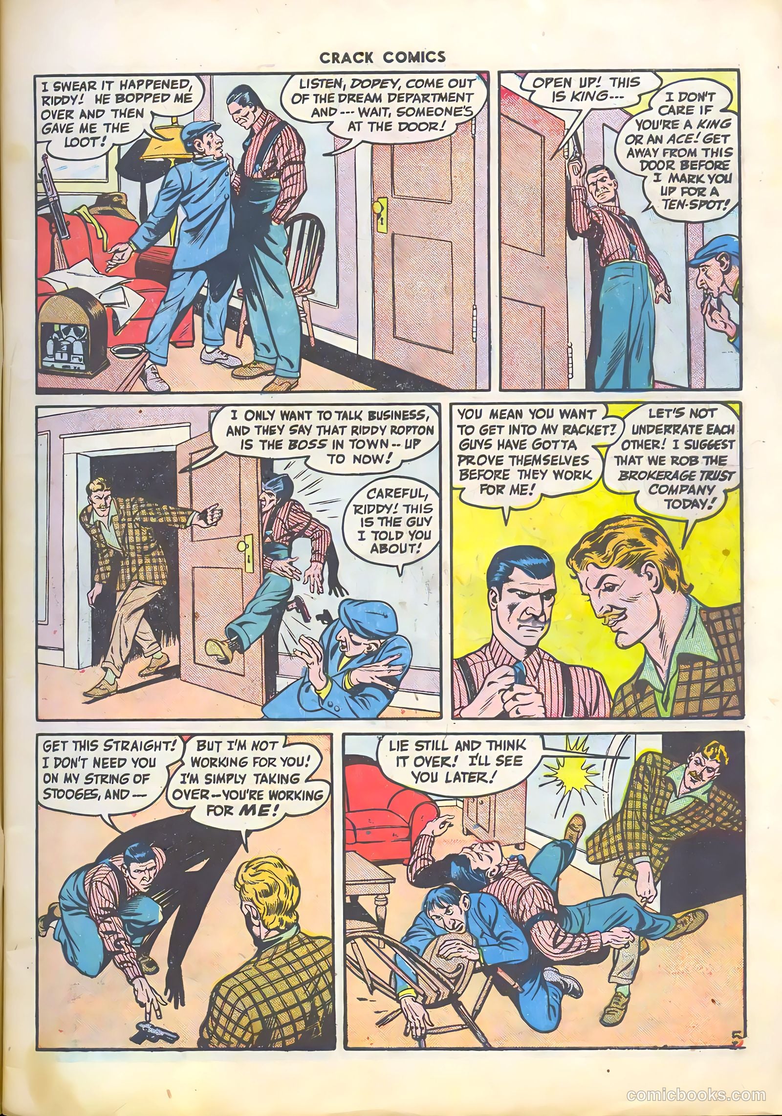 Crack Comics #45 (1946) — page 7 of 60