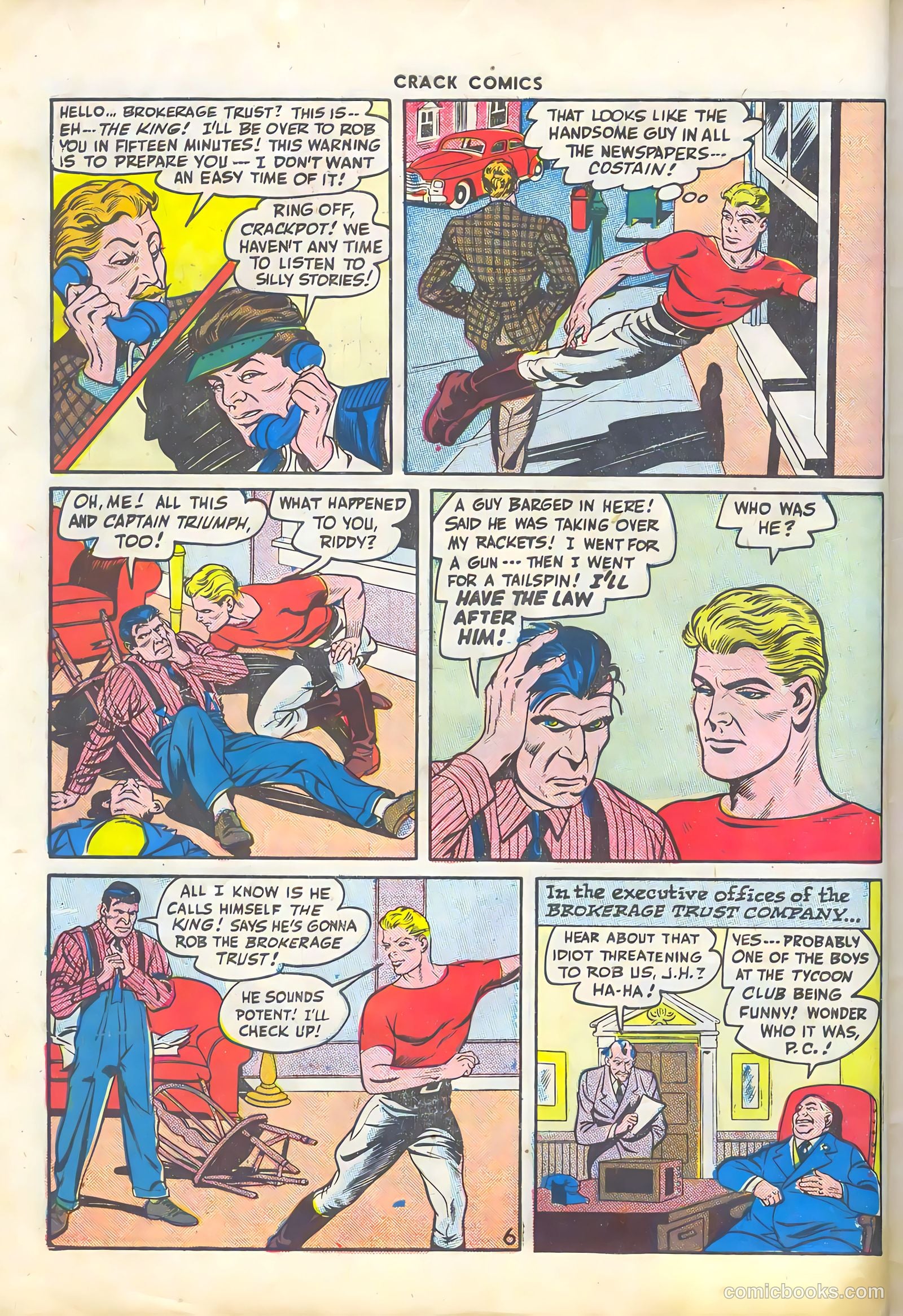 Crack Comics #45 (1946) — page 8 of 60