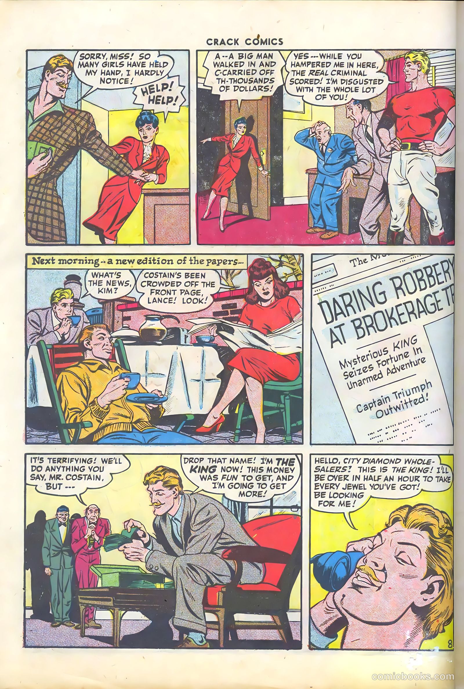Crack Comics #45 (1946) — page 10 of 60