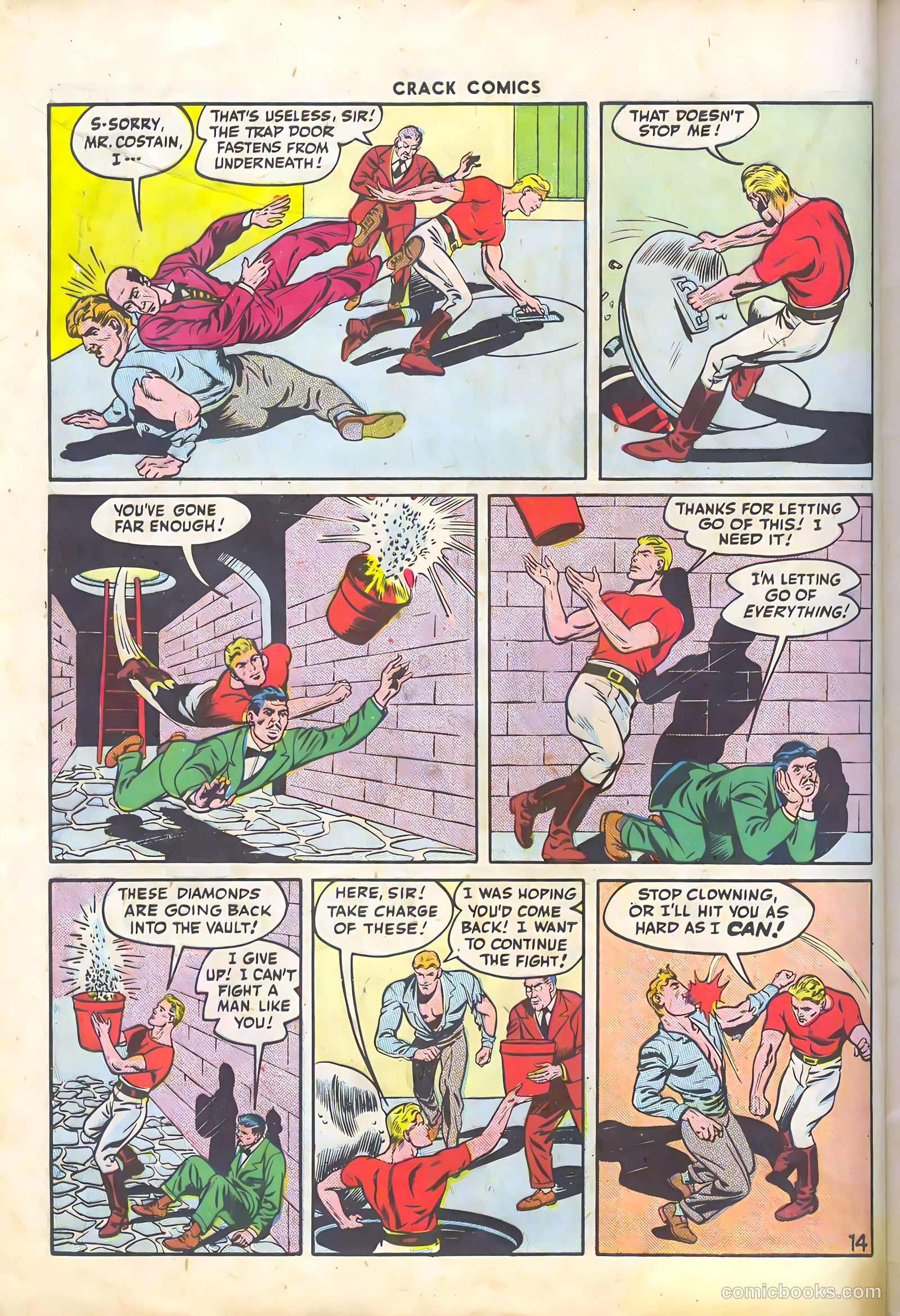 Crack Comics #45 (1946) — page 16 of 60