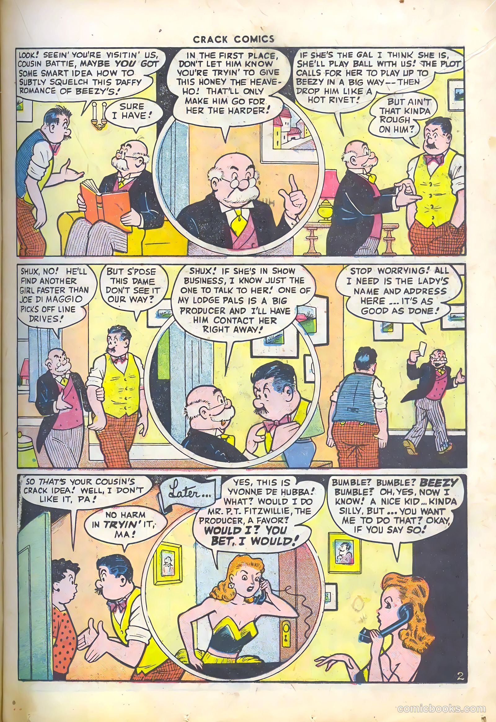 Crack Comics #45 (1946) — page 19 of 60