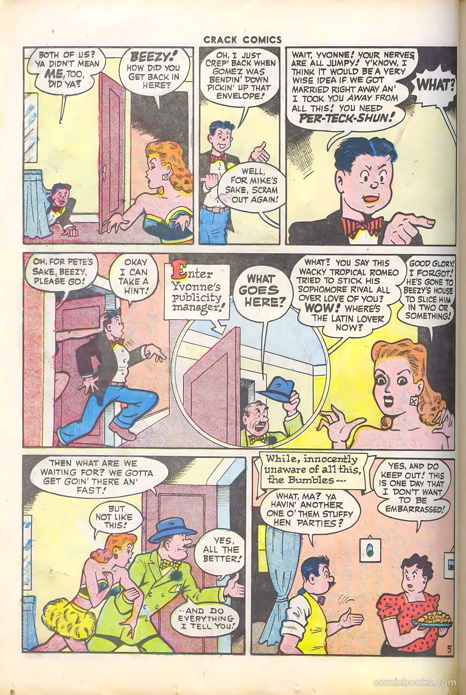 Crack Comics #45 (1946) — page 22 of 60