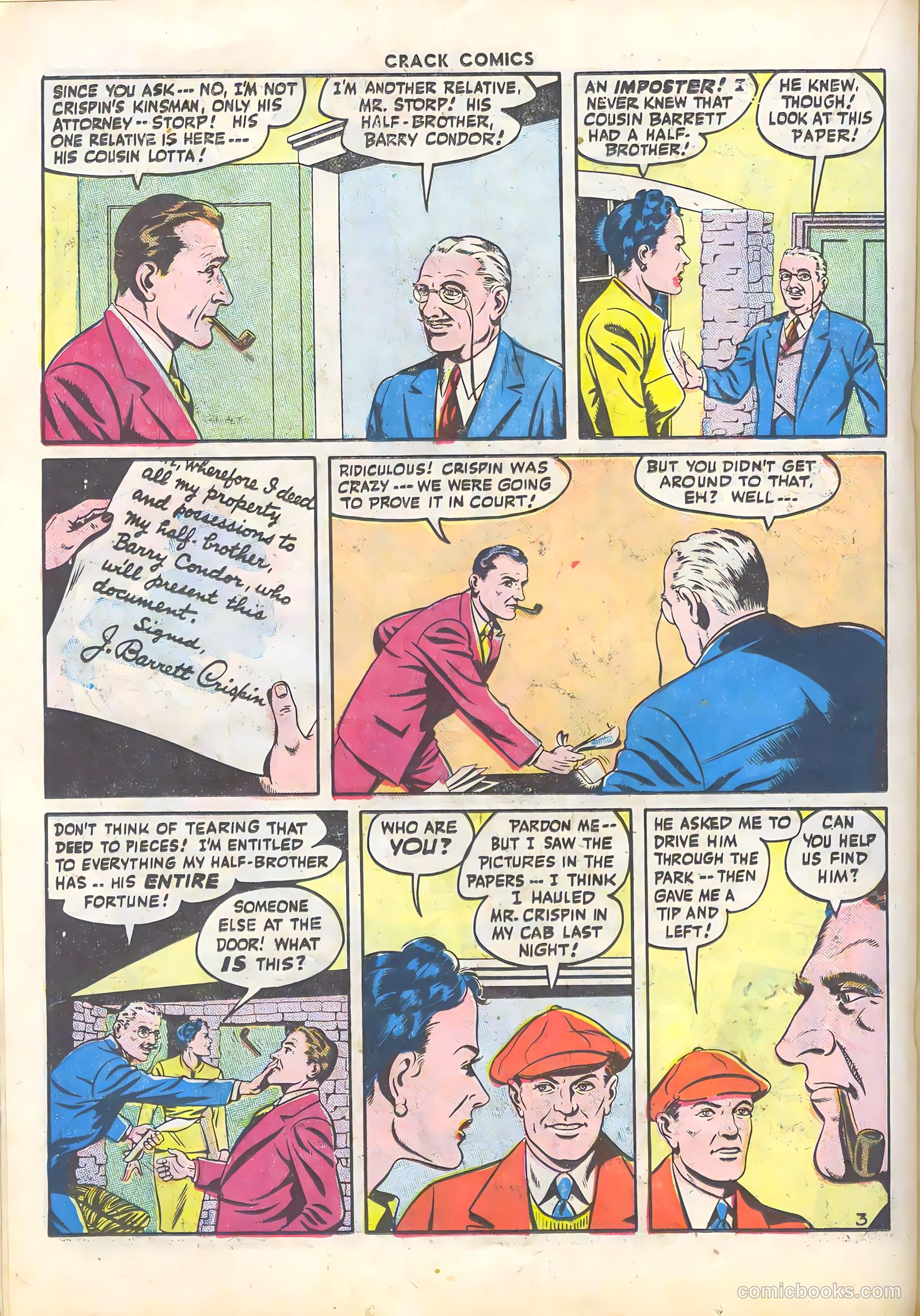 Crack Comics #45 (1946) — page 32 of 60