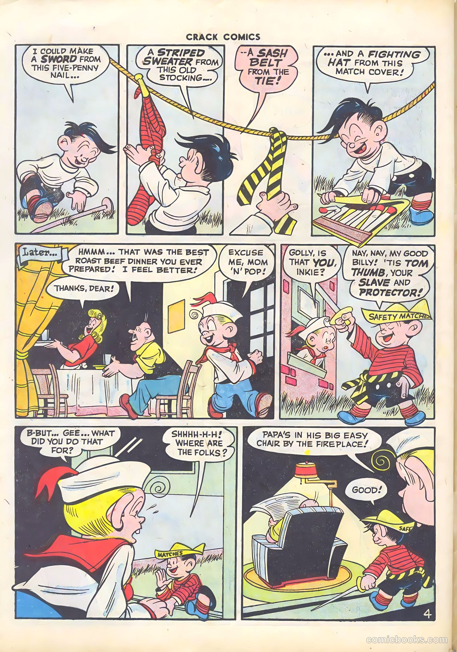 Crack Comics #45 (1946) — page 54 of 60