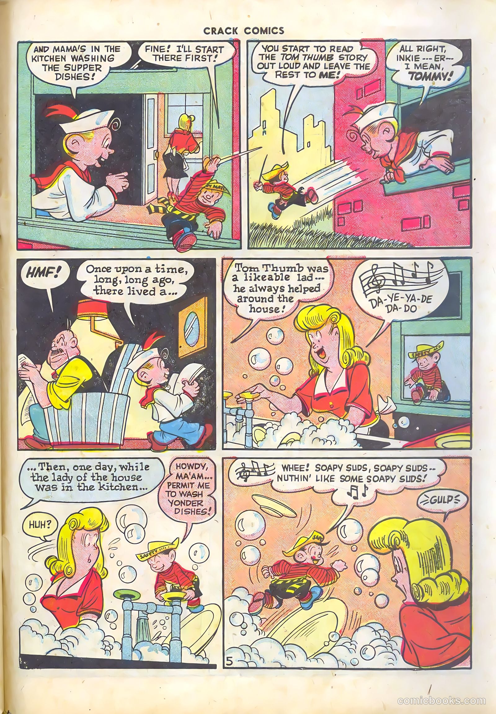 Crack Comics #45 (1946) — page 55 of 60