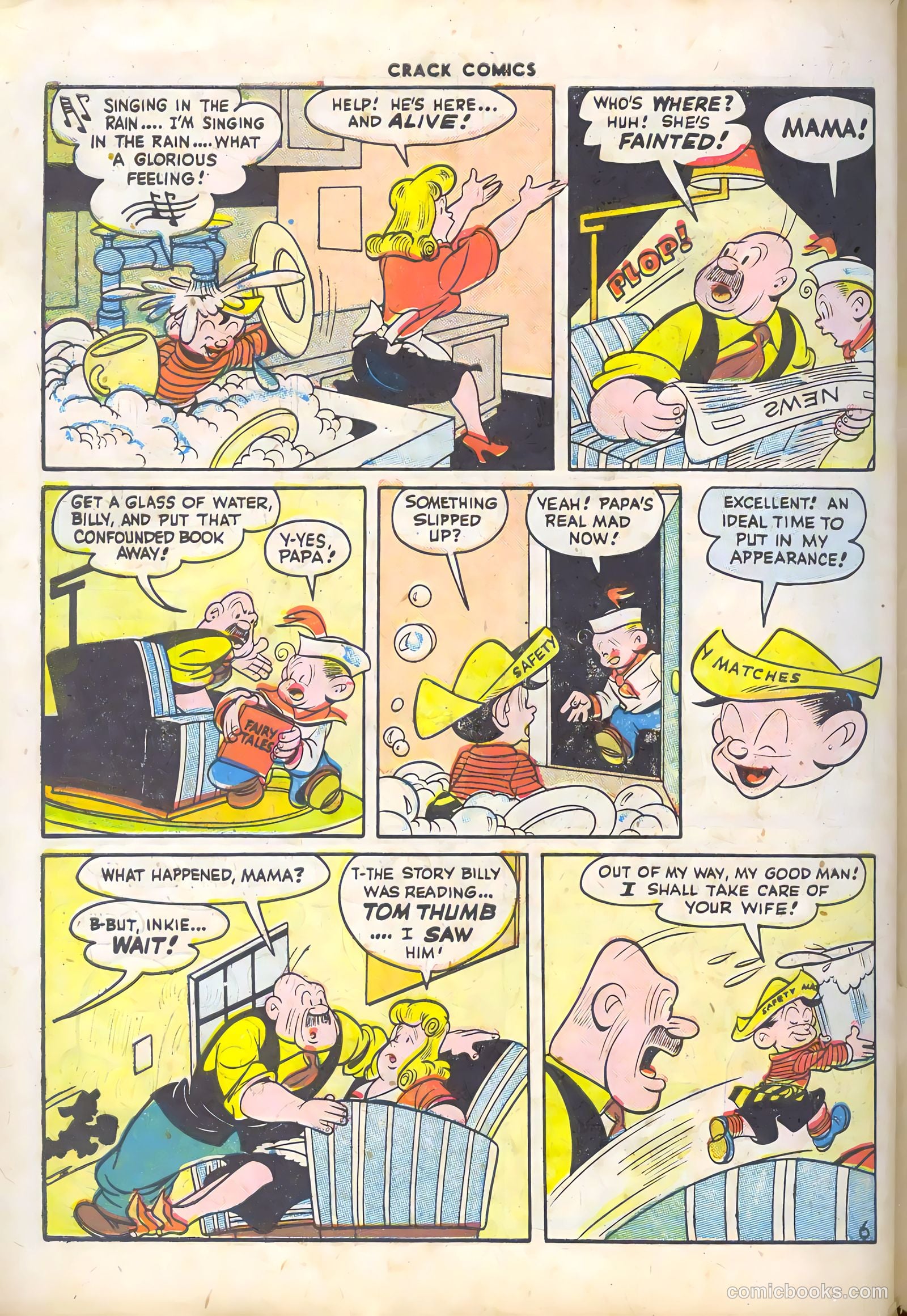 Crack Comics #45 (1946) — page 56 of 60