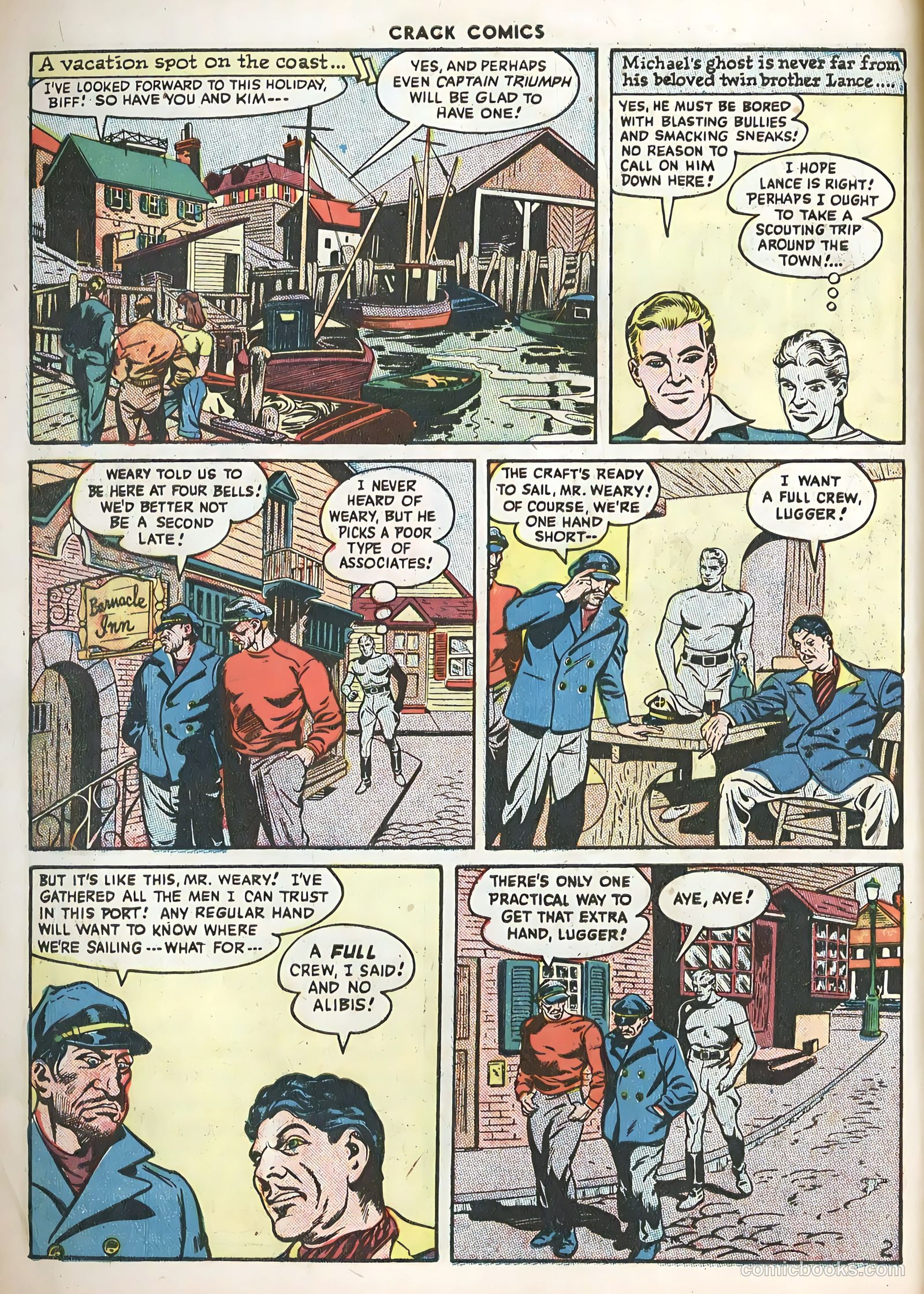 Crack Comics #46 (1947) — page 4 of 60