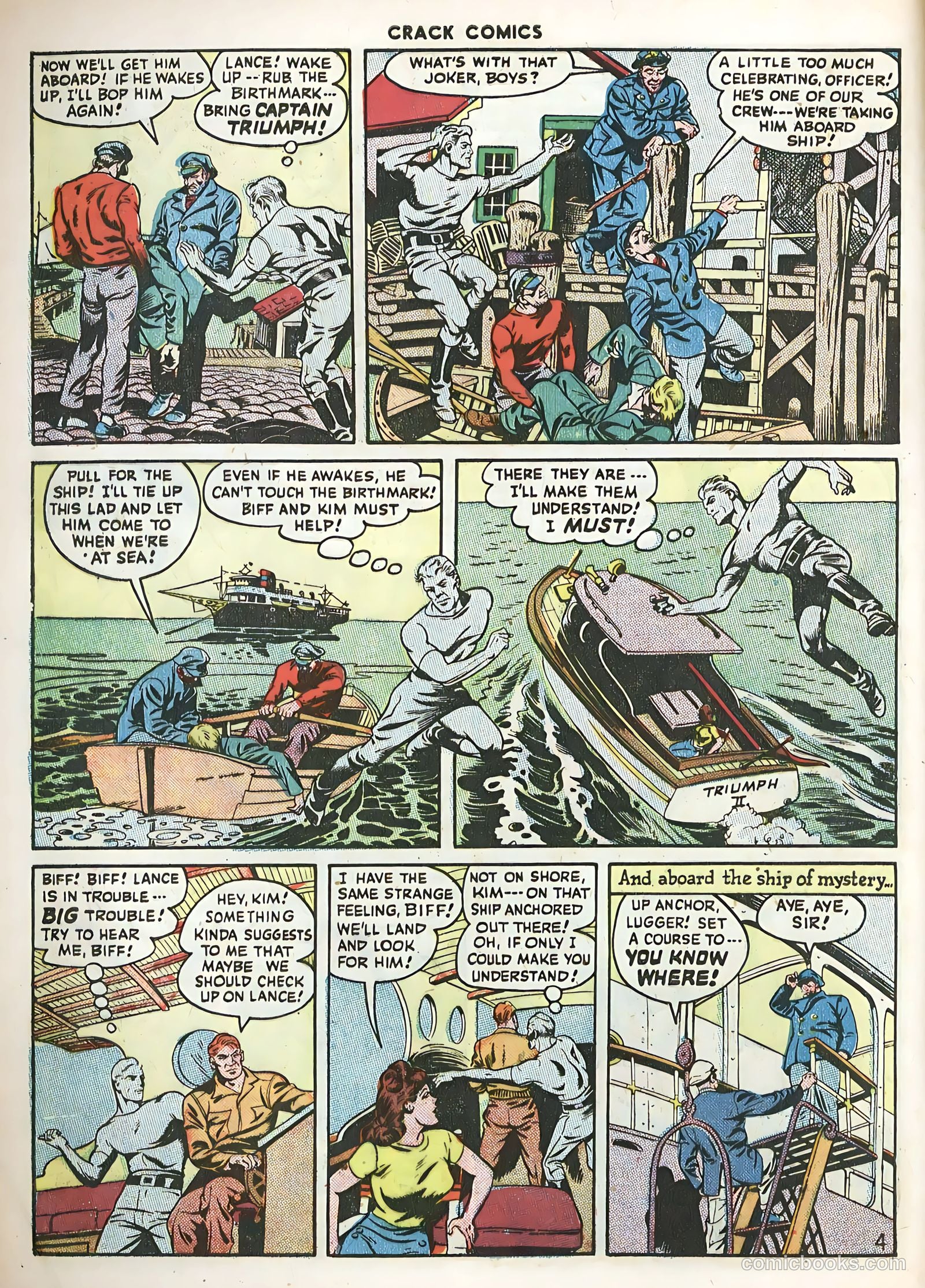 Crack Comics #46 (1947) — page 6 of 60