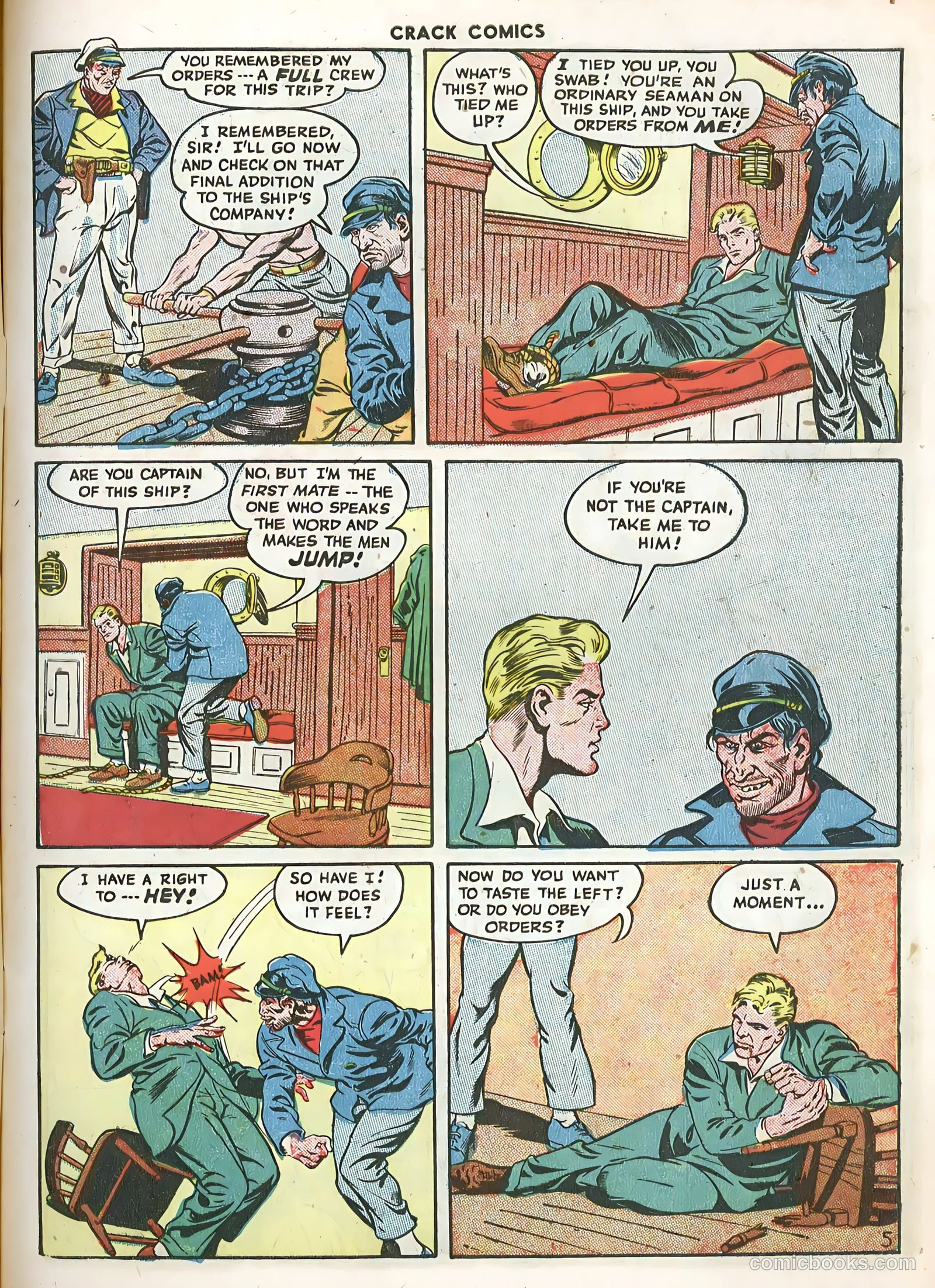 Crack Comics #46 (1947) — page 7 of 60