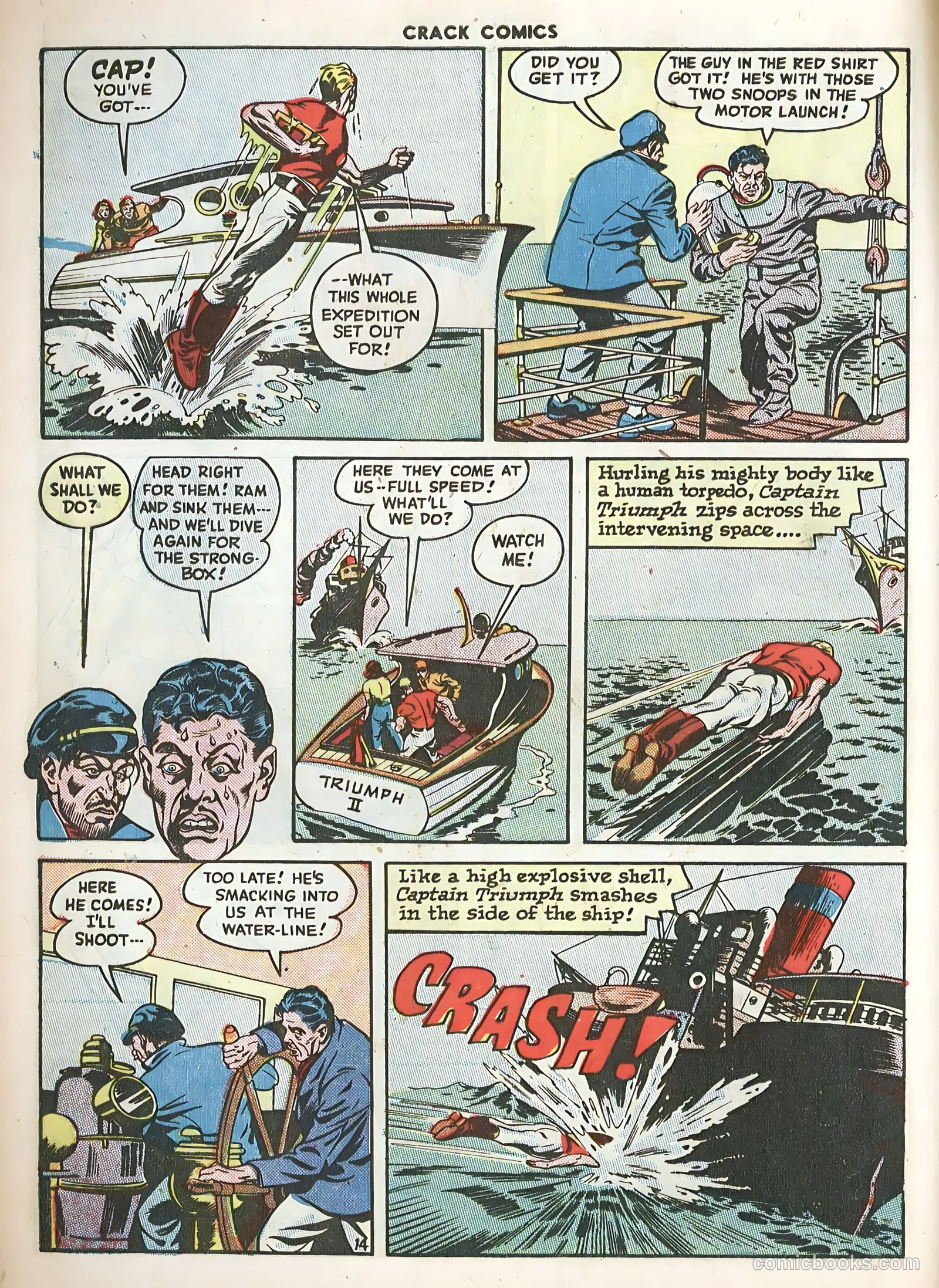 Crack Comics #46 (1947) — page 16 of 60