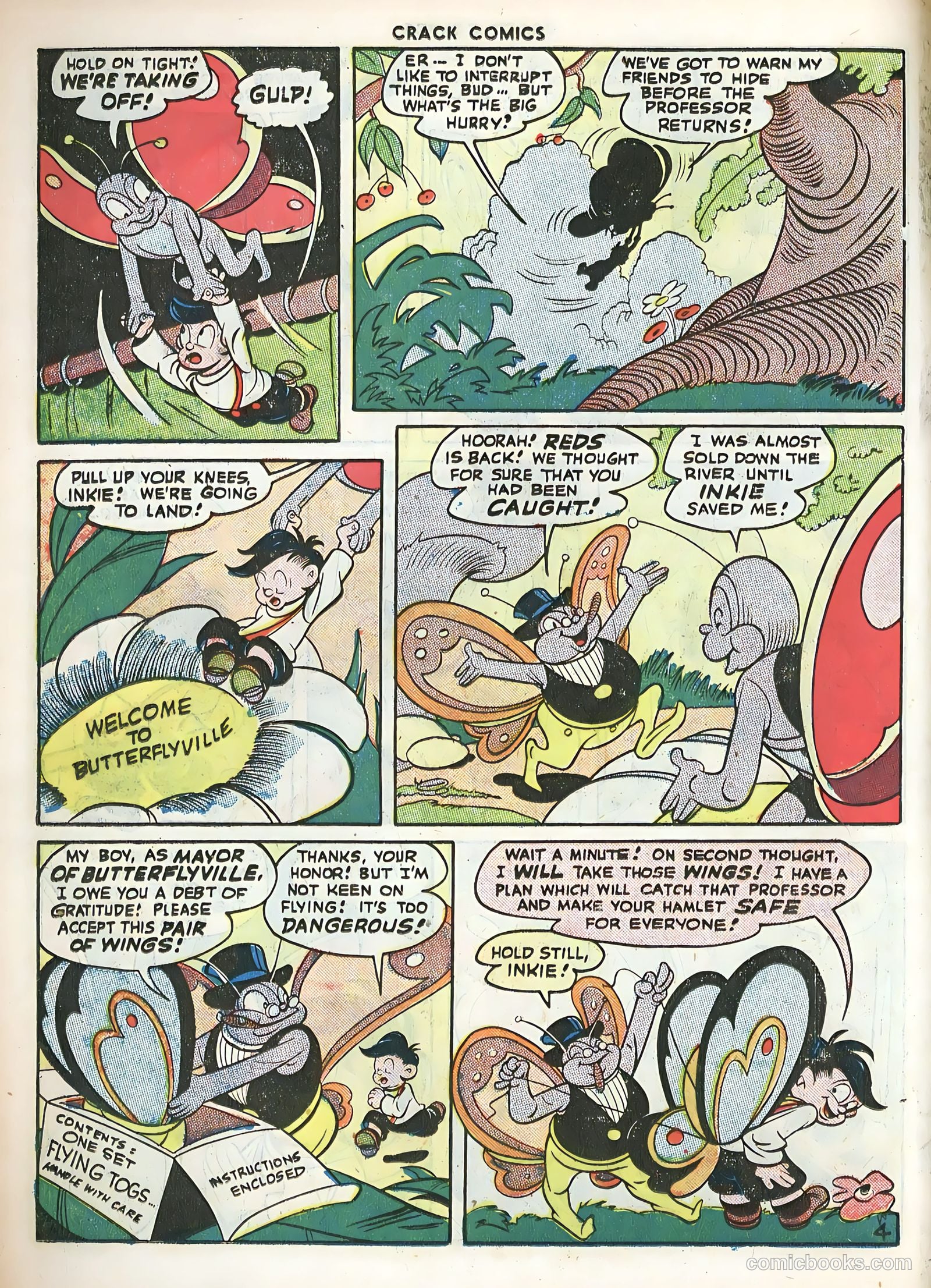 Crack Comics #46 (1947) — page 22 of 60