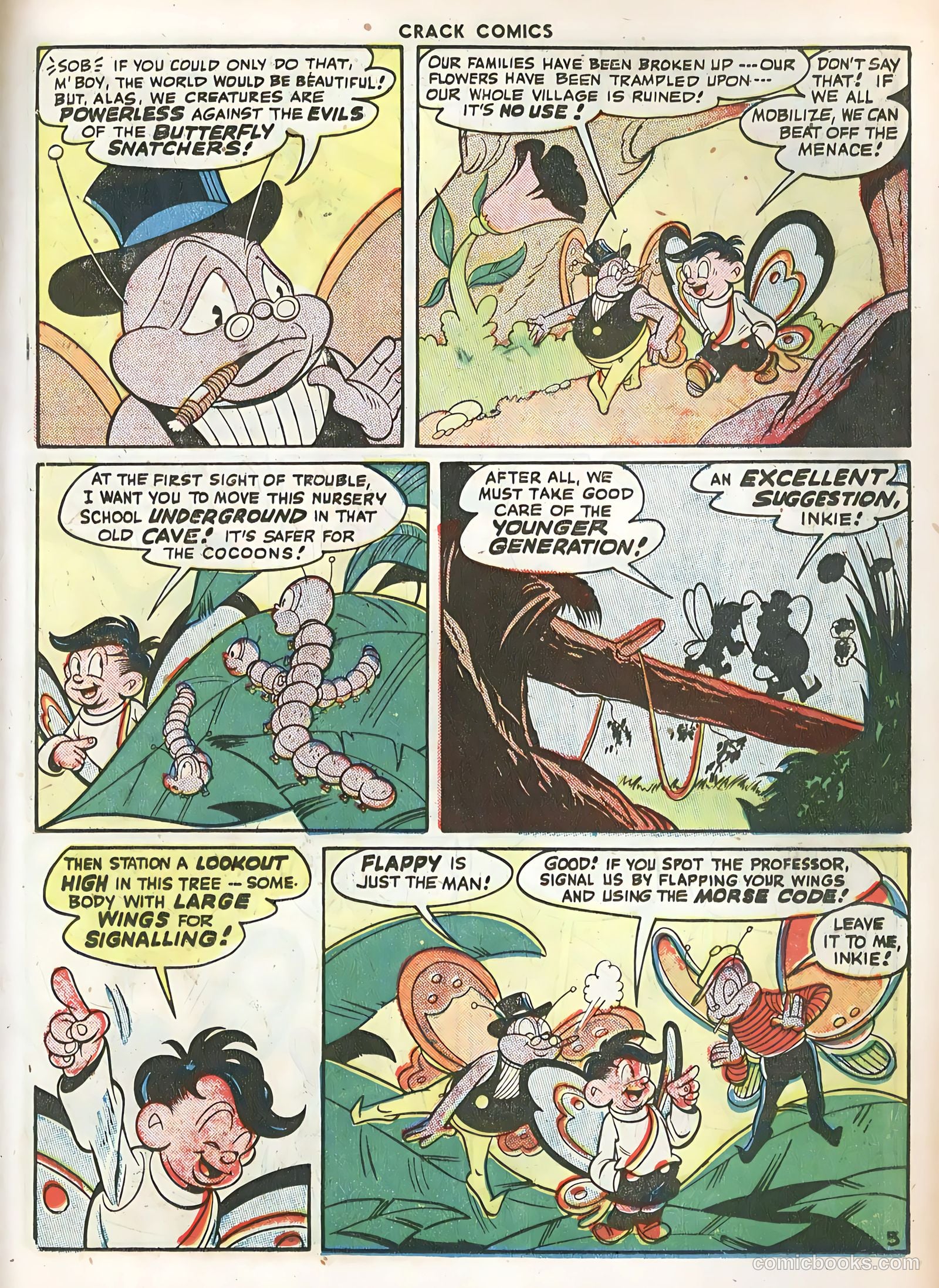 Crack Comics #46 (1947) — page 23 of 60