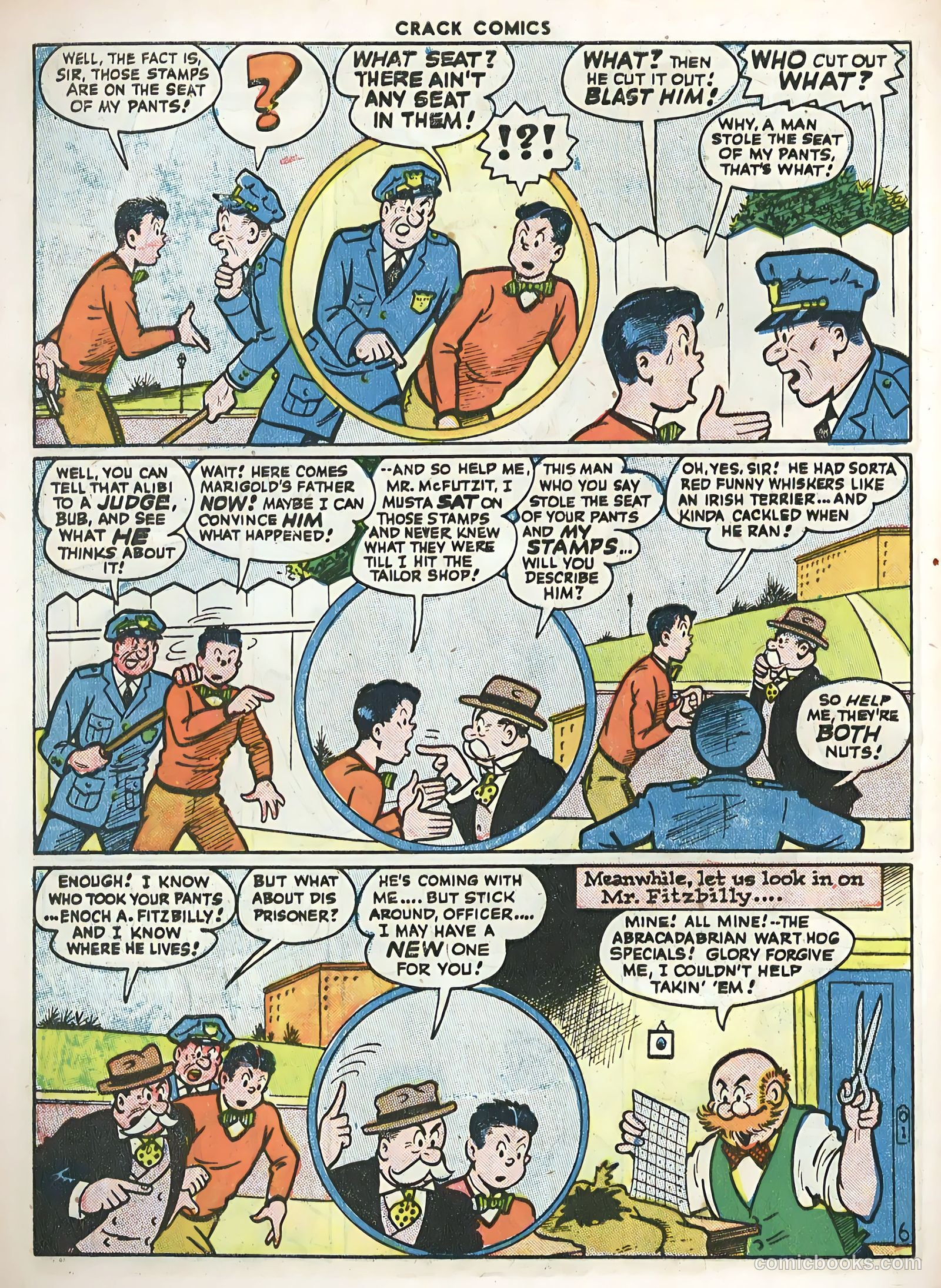 Crack Comics #46 (1947) — page 56 of 60