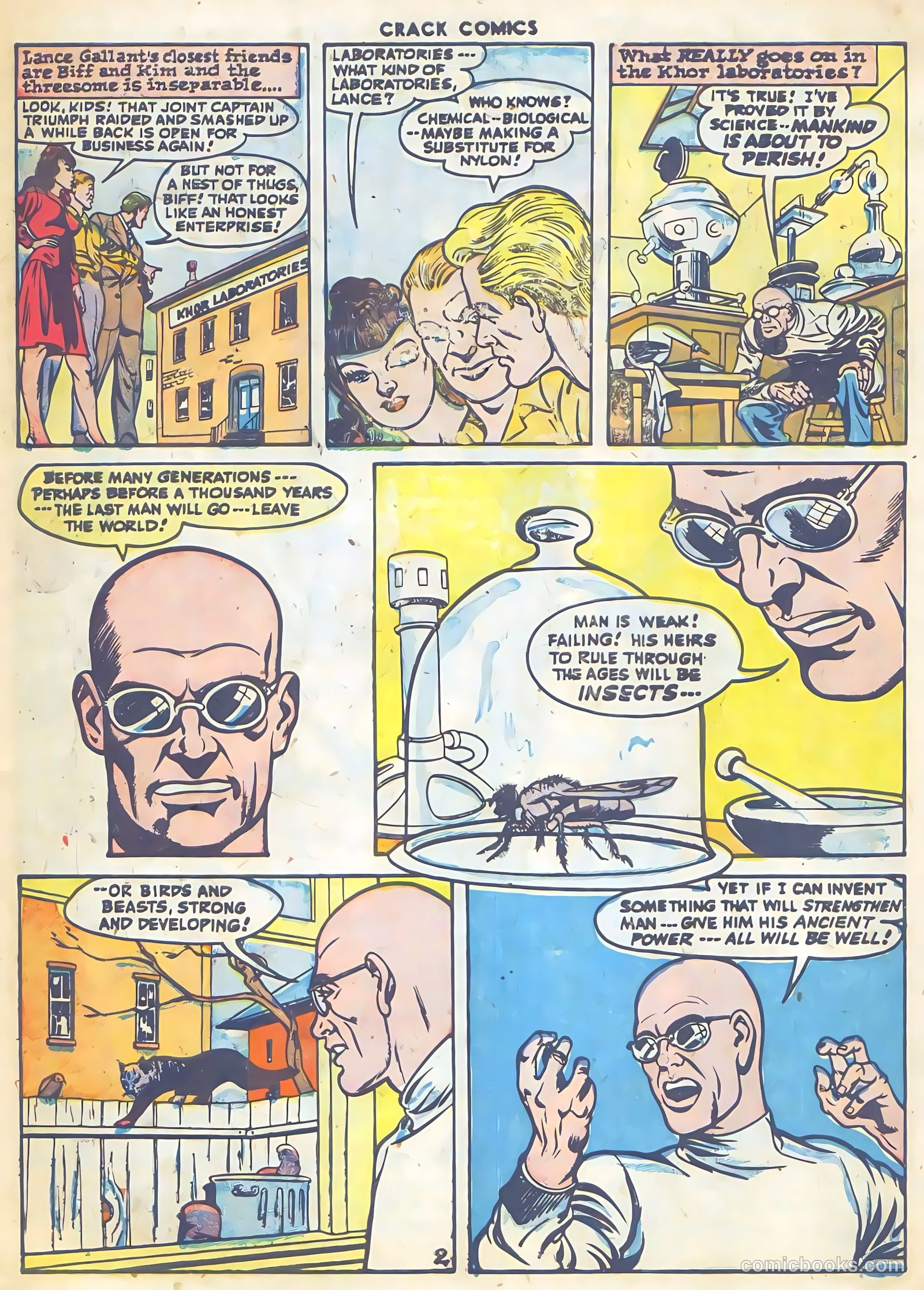 Crack Comics #47 (1947) — page 4 of 60