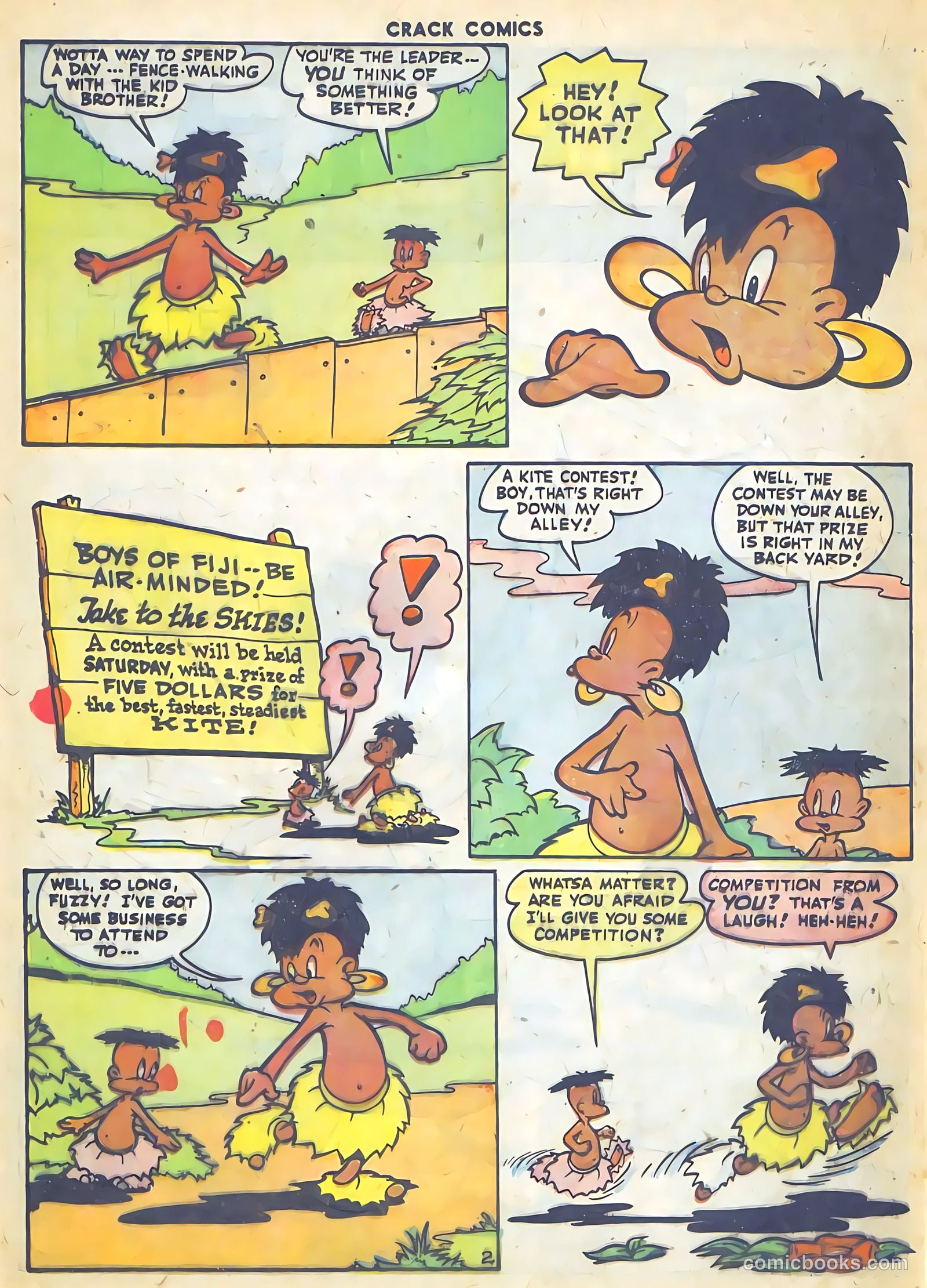 Crack Comics #47 (1947) — page 40 of 60