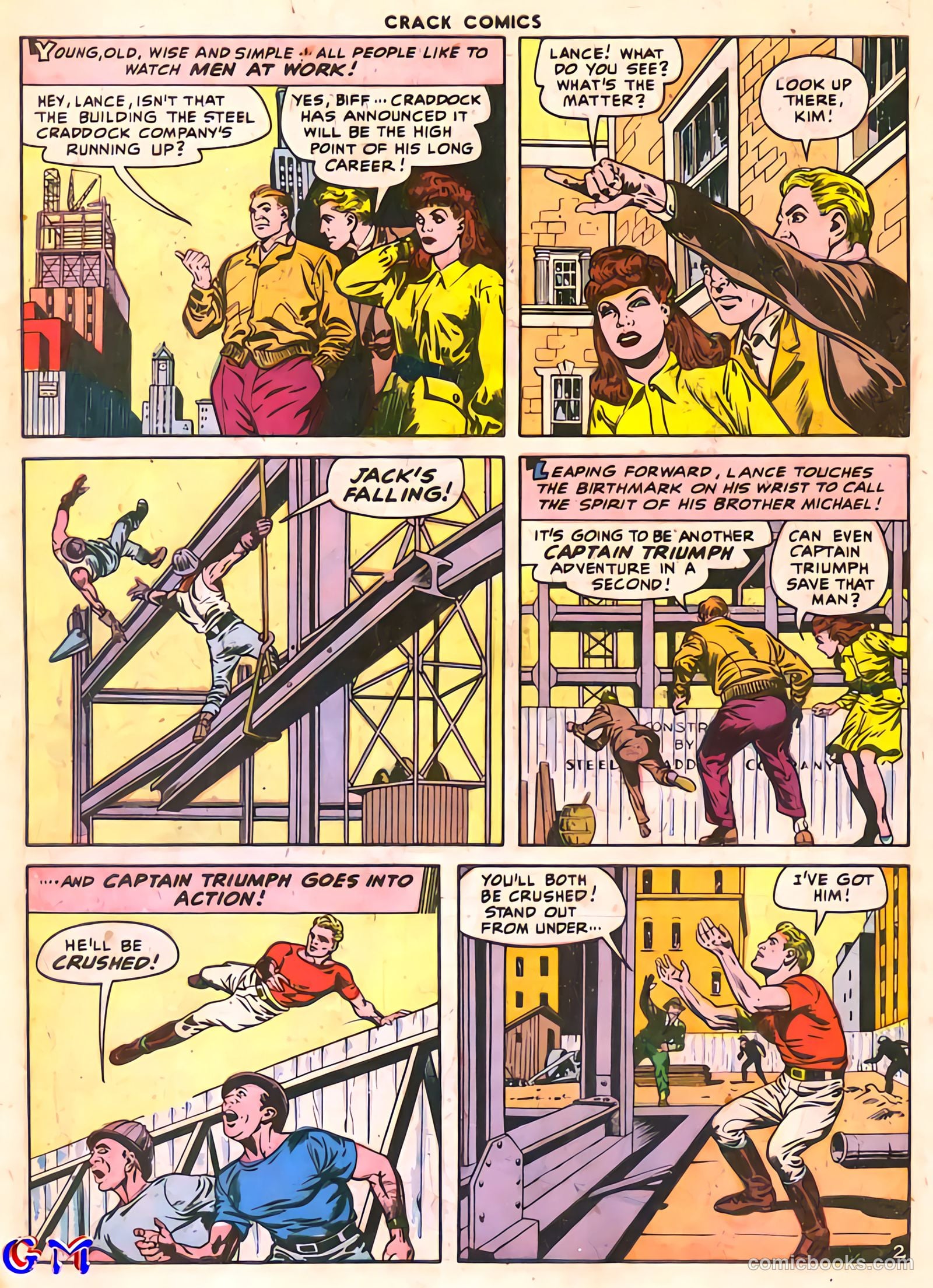 Crack Comics #48 (1947) — page 4 of 60
