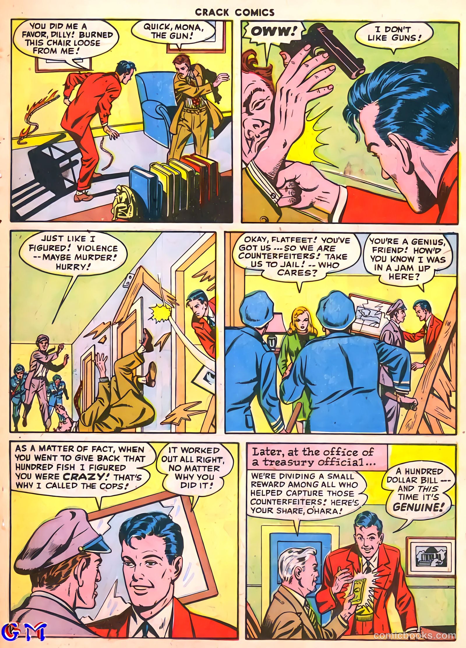 Crack Comics #48 (1947) — page 35 of 60