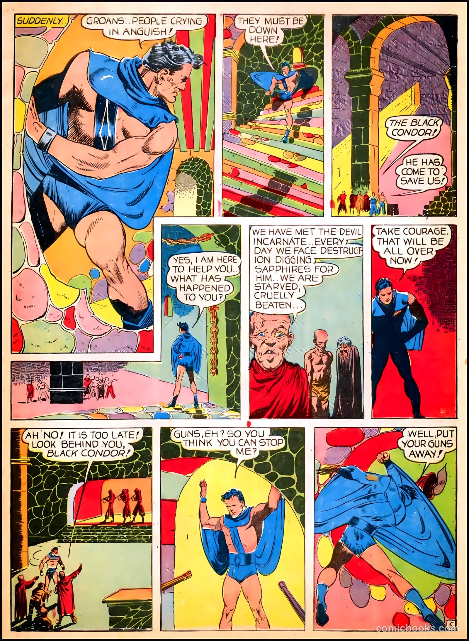 Crack Comics #5 (1940) — page 7 of 68