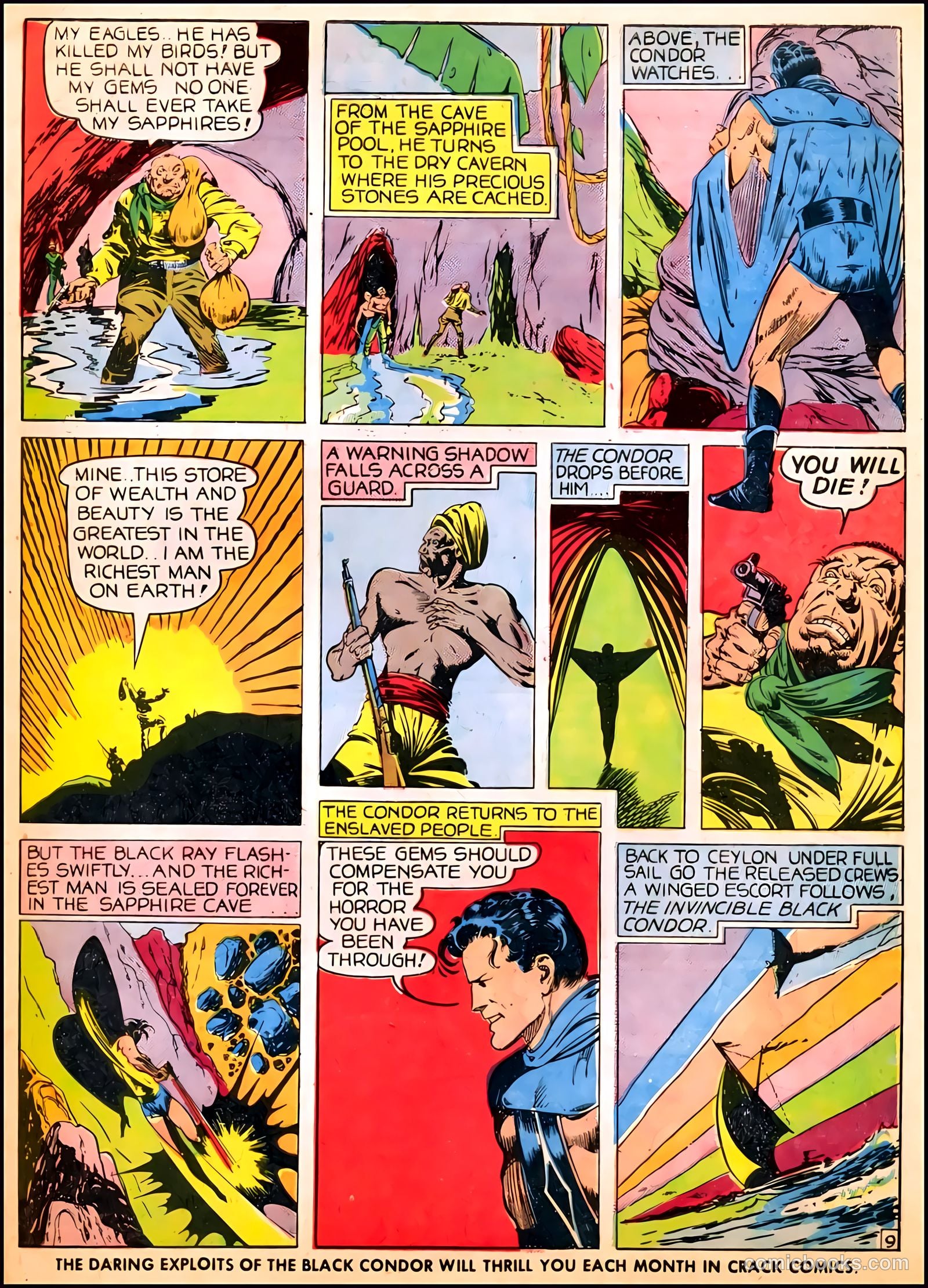 Crack Comics #5 (1940) — page 11 of 68