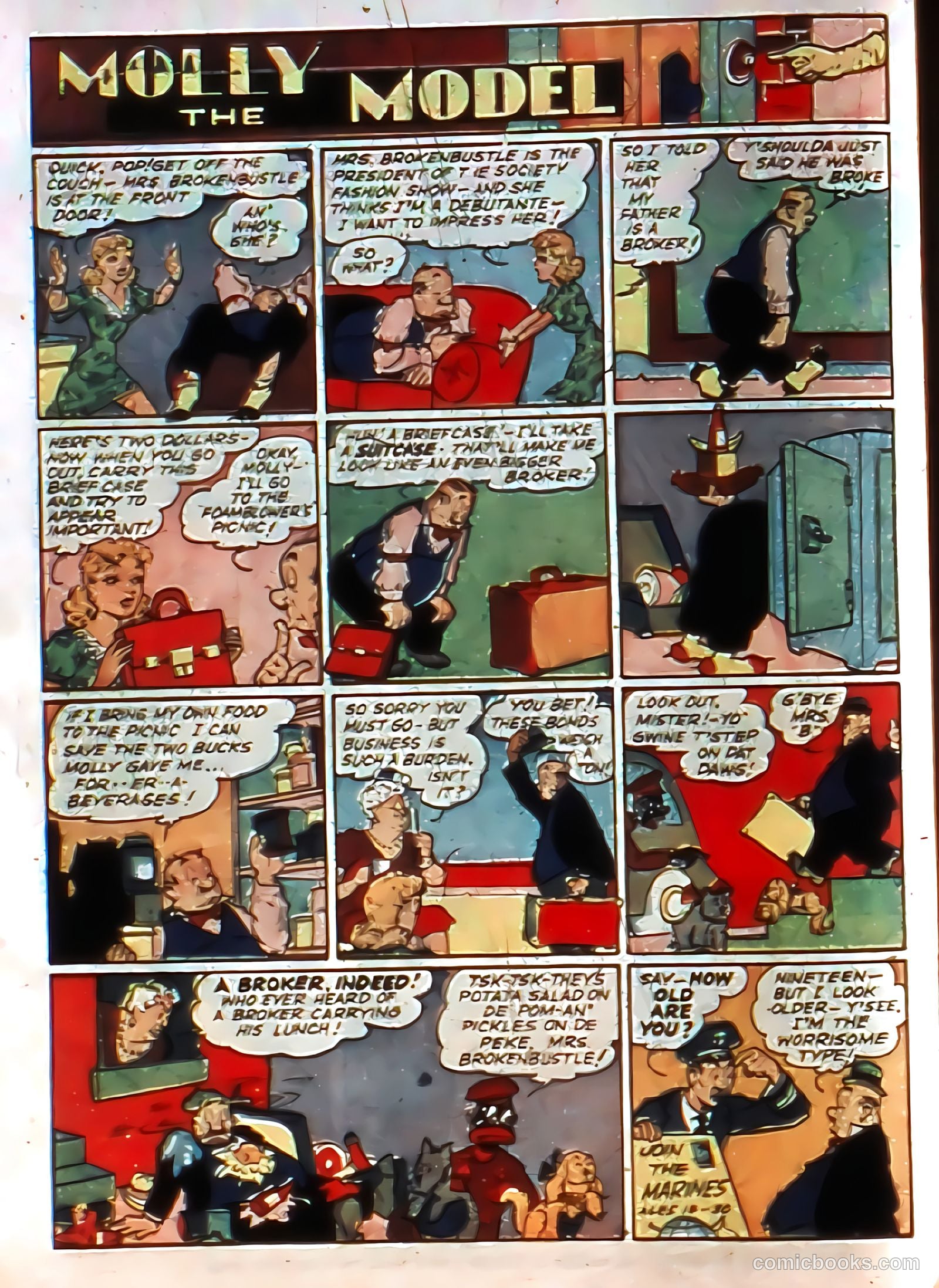 Crack Comics #5 (1940) — page 12 of 68